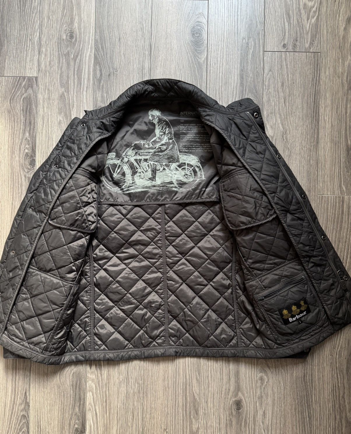 Barbour Barbour International Quilted Ariel Jacket L Men’s Size US L / EU 52-54 / 3 - 6 Thumbnail