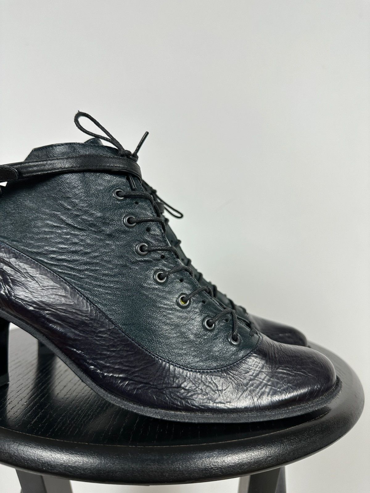 Marithe + Francois Girbaud Vintage Marithe Francois Girbaud Lace Up Ankle Boots Size US 10 / IT 40 - 14 Thumbnail