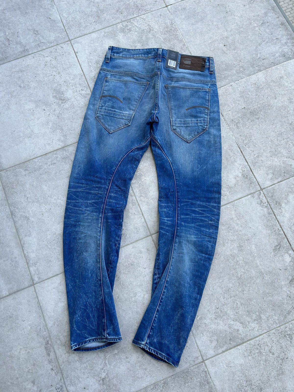 G-Star G-Tar Raw Arc 3D Slim COJ Jeans Size US 30 / EU 46 - 8 Thumbnail