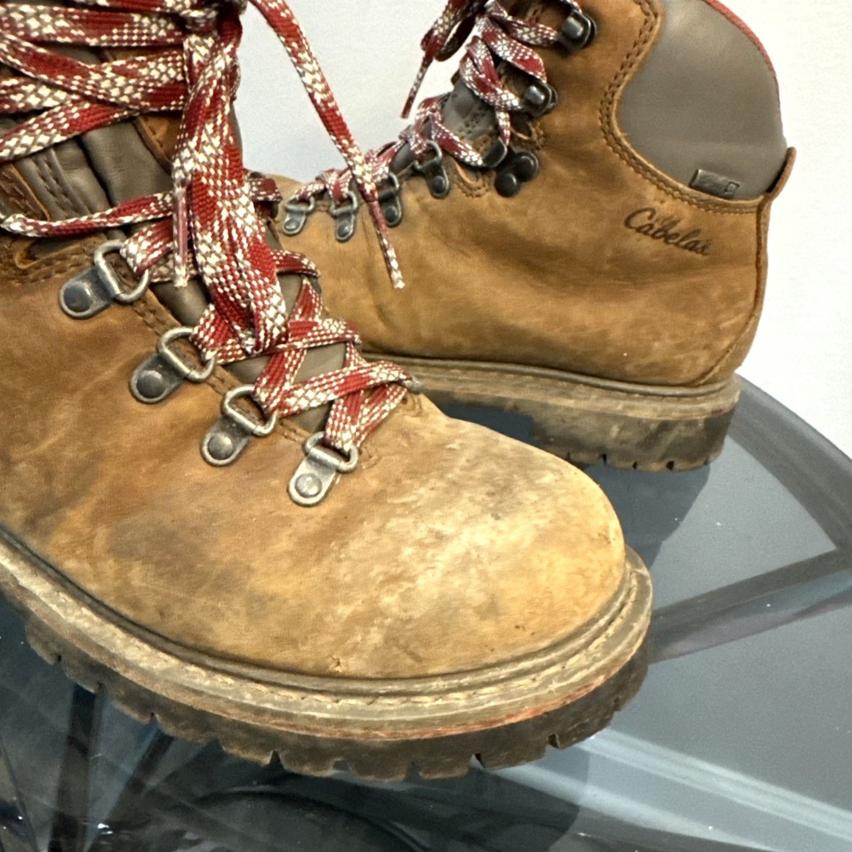 Vintage Vintage Style Cabela’s Outdoors Leather Hiking Boots Size 7.5 M DAMAGED Women’s Size US 8 / IT 38 - 3 Thumbnail