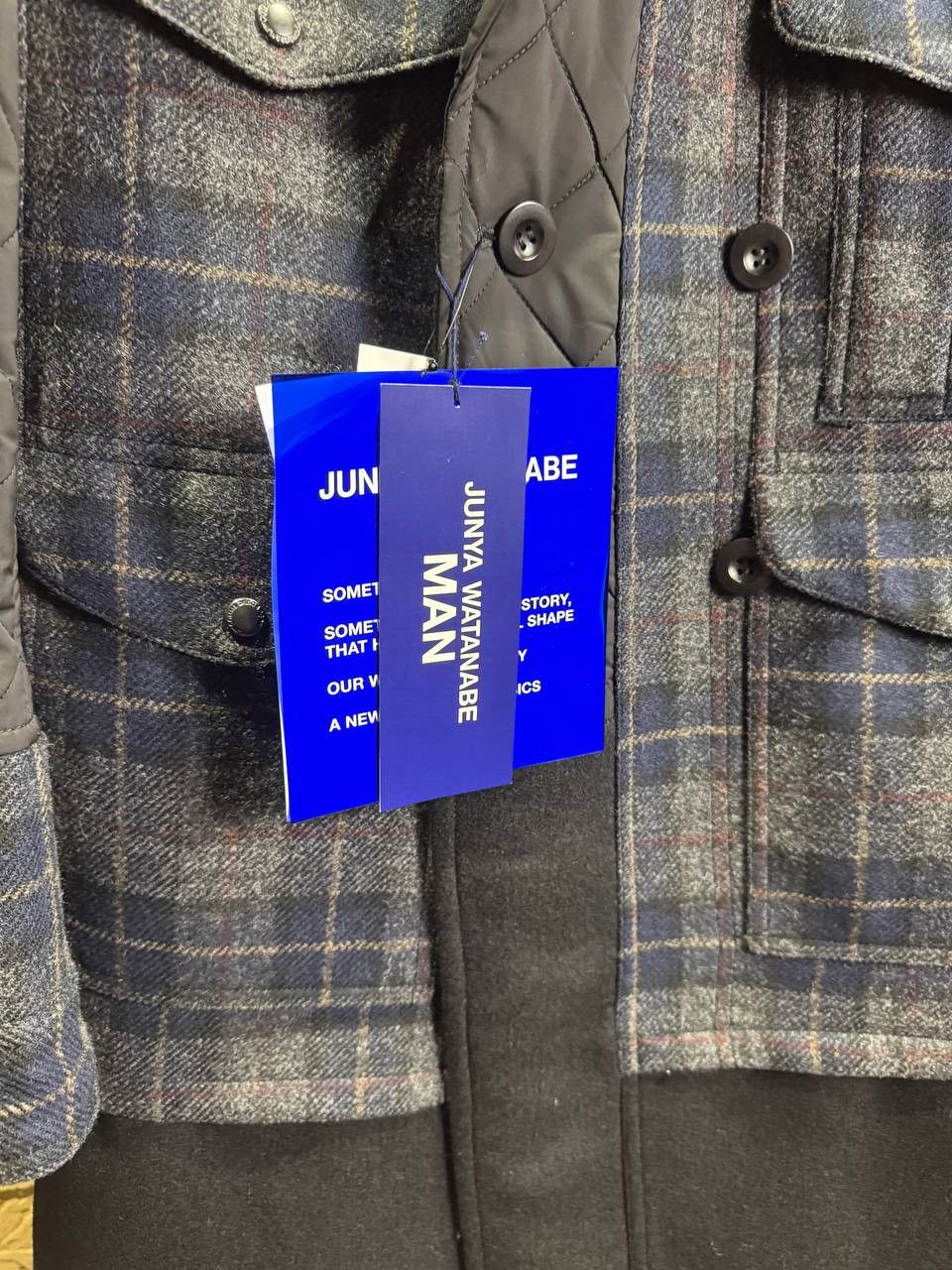 Junya Watanabe Junya Watanabe x Filson FW25 Padded Patchwork Coat Size US L / EU 52-54 / 3 - 3 Thumbnail