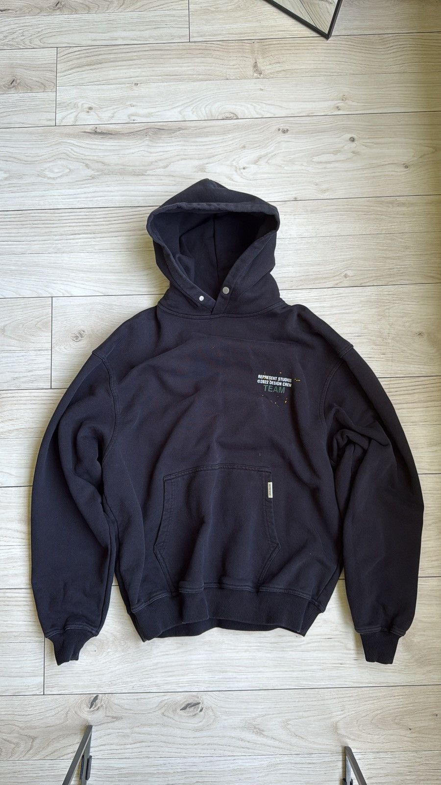 Represent Clo. Represent Black Hoodie ( Medium ) Size US M / EU 48-50 / 2 - 1 Thumbnail