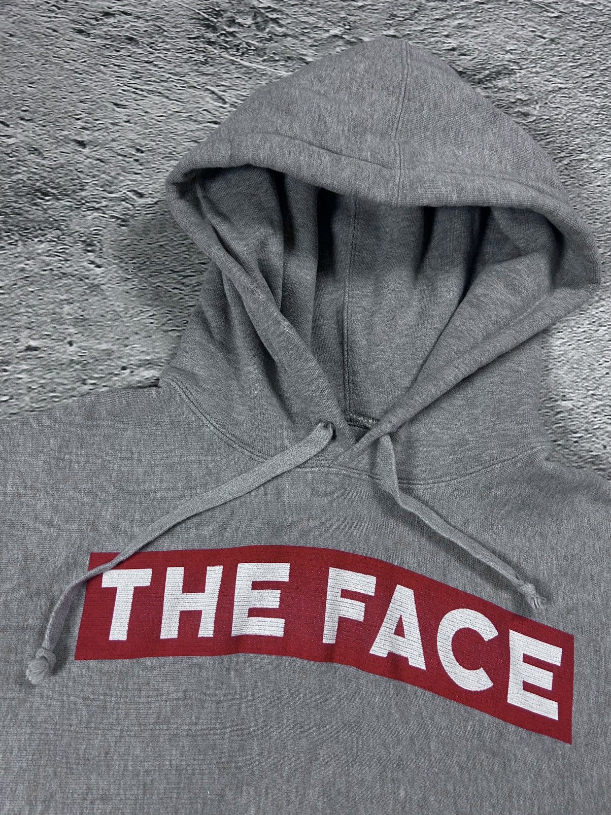Gucci Gucci hoodie „The Face” box logo grey oversized sweatshirt Size US S / EU 44-46 / 1 - 2 Thumbnail