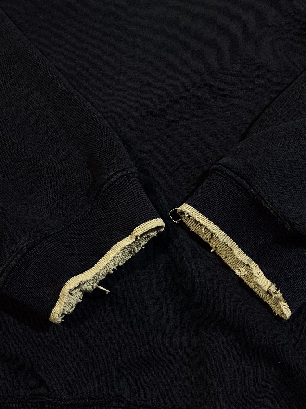 Nike Vintage 00s Nike y2k distressed swoosh oversized sweatshirt Size US XXL / EU 58 / 5 - 18 Thumbnail