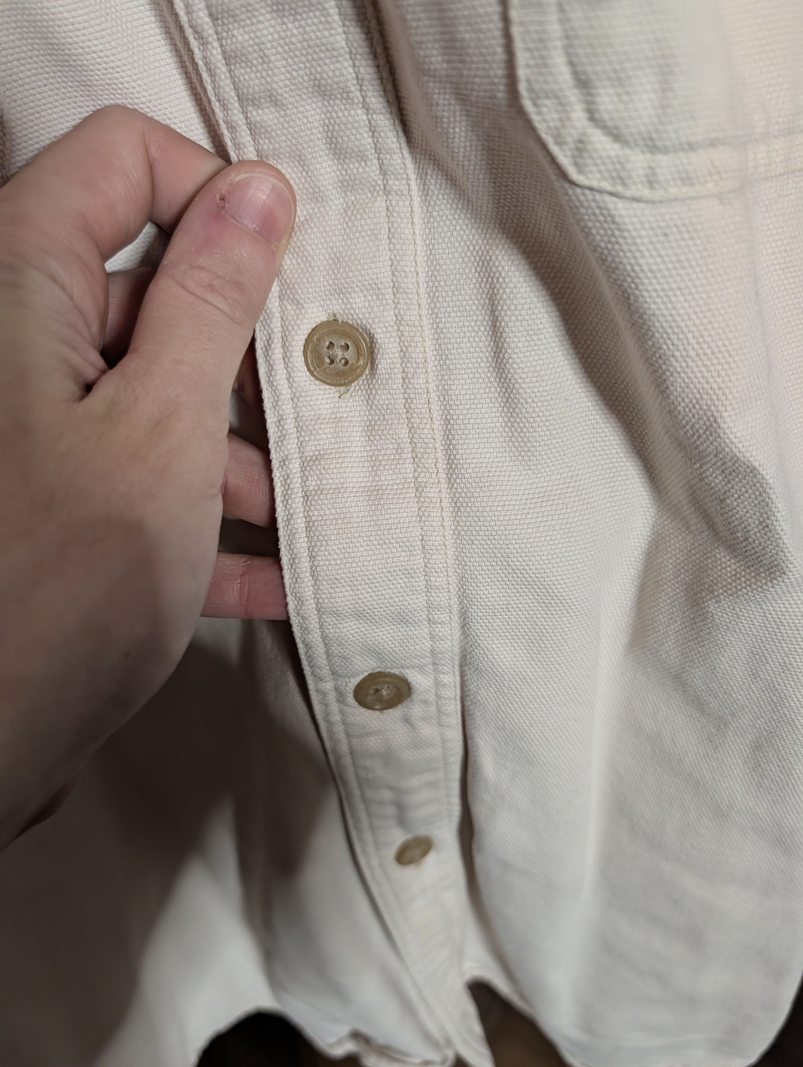 J. Peterman Vintage MiUSA canvas cotton dual pocket work shirt Size US M / EU 48-50 / 2 - 5 Thumbnail