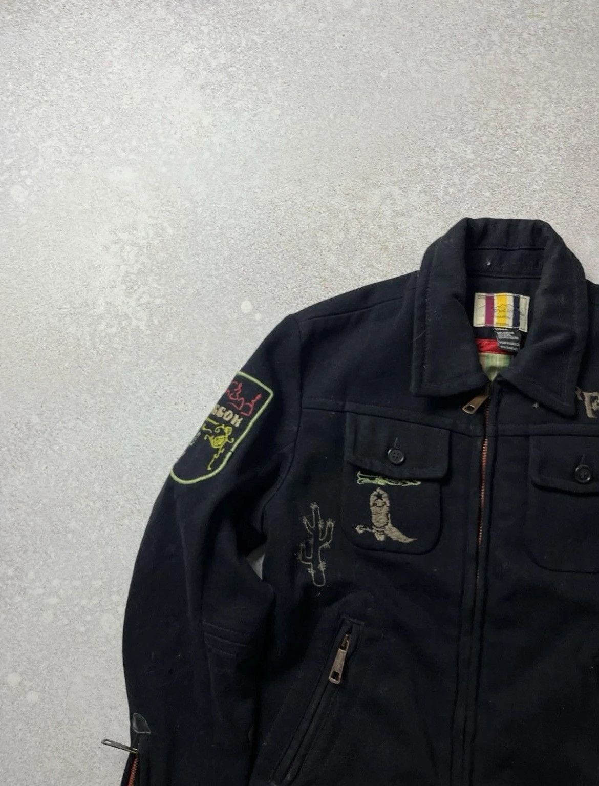 Diesel Vintage Diesel Bandits Wool Acrylic Polyester Jacket Men’s Size US S / EU 44-46 / 1 - 3 Thumbnail