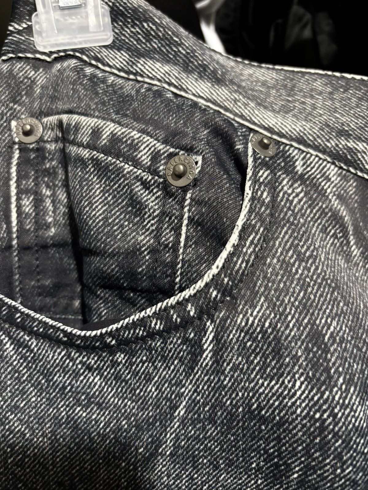 Balenciaga Balenciaga Trompe L’œil Denim Summer20 Size US 32 / EU 48 - 5 Thumbnail