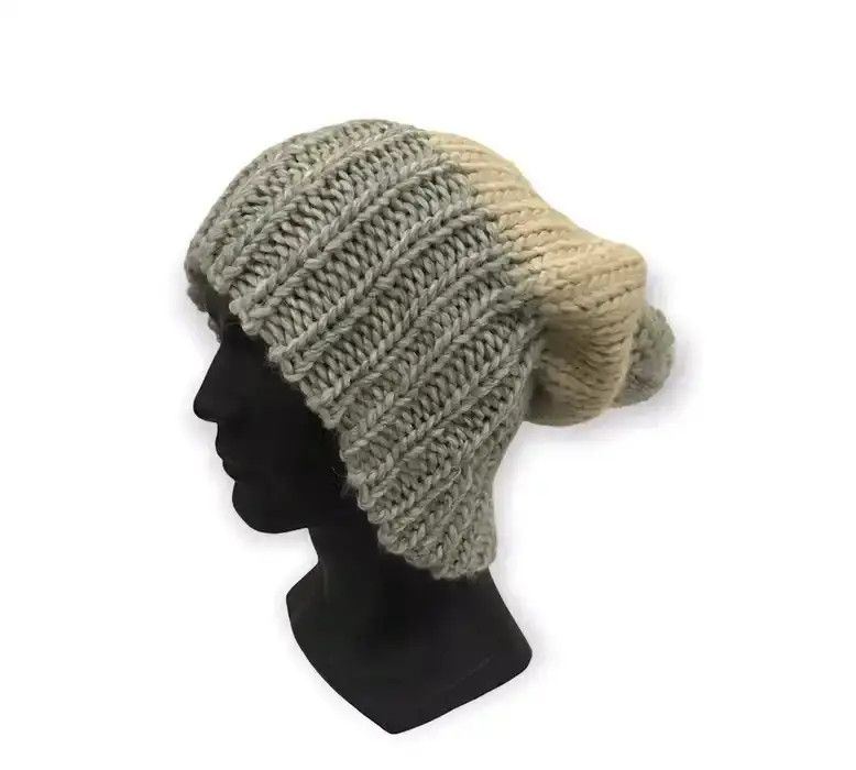 Japanese Brand × Vintage Bronte Amsterdam Knit Plain Beanie Hat Size ONE SIZE - 1 Thumbnail