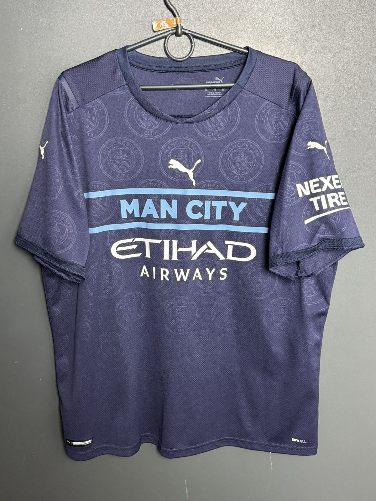 Puma Manchester City 21/22 Third Football Jersey Size US XL / EU 56 / 4 - 1 Thumbnail