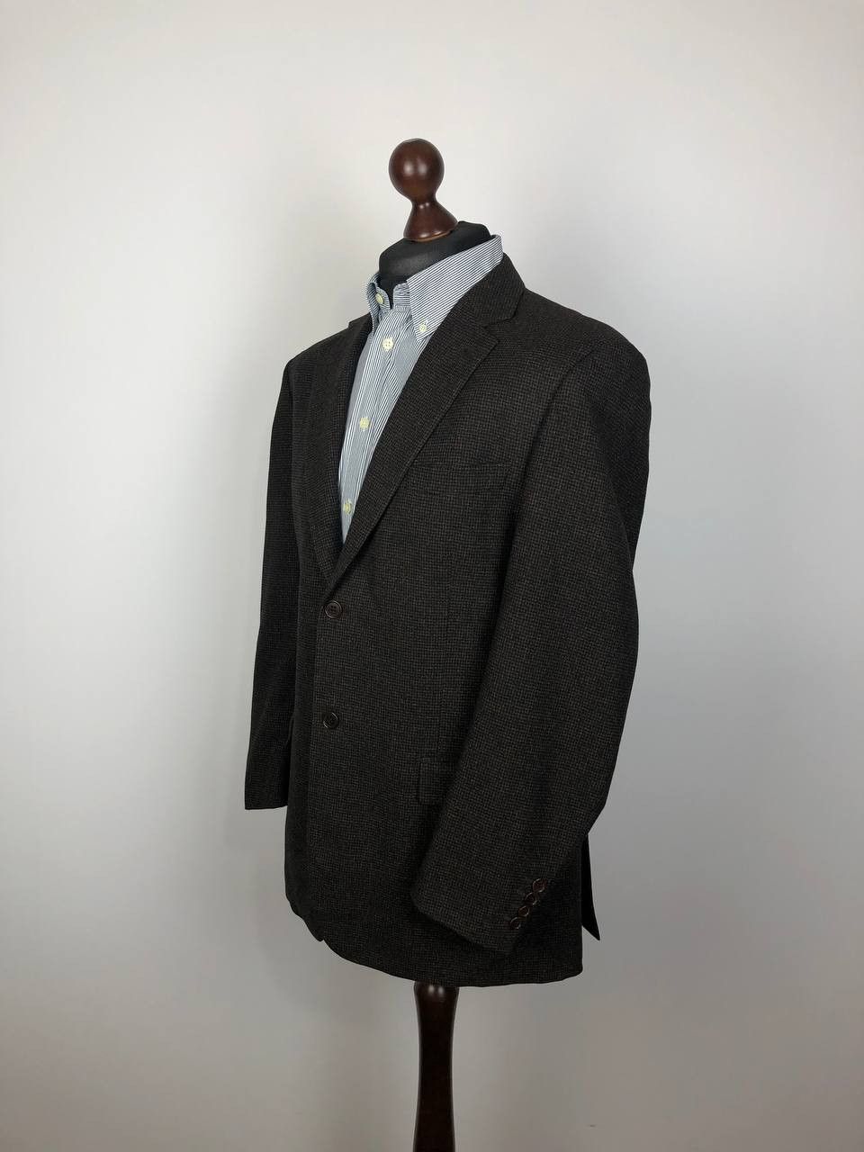 Cerruti 1881 Cerutti 1881 Wool Blazer Jacket Brown Size 52R - 1 Thumbnail
