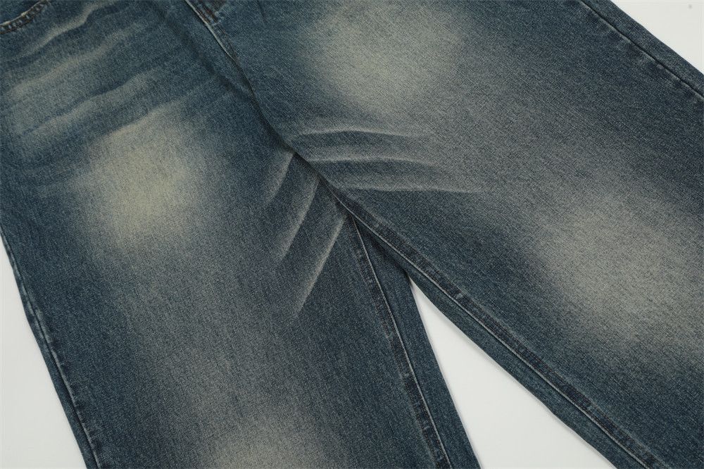 Japanese Brand × Jean Men's street style distressed washed gradient jeans Size US 34 / EU 50 - 7 Thumbnail