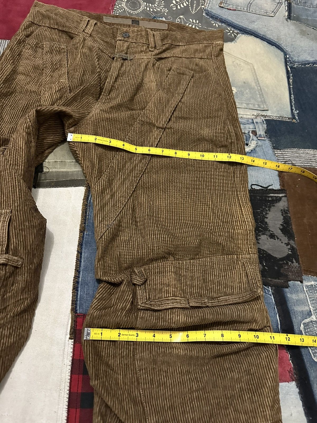 Marithe + Francois Girbaud MFG Nice Design Front Pocket Cargo pants Size US 31 - 18 Thumbnail