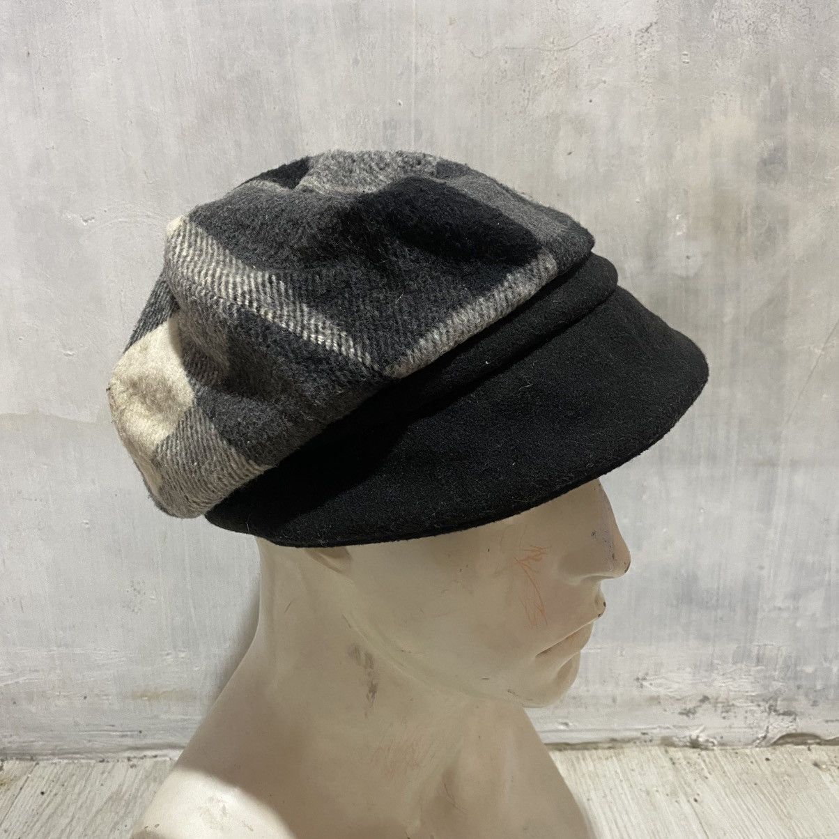 Vintage Vintage japanese brand artist wool newsboy cap Size ONE SIZE - 2 Thumbnail