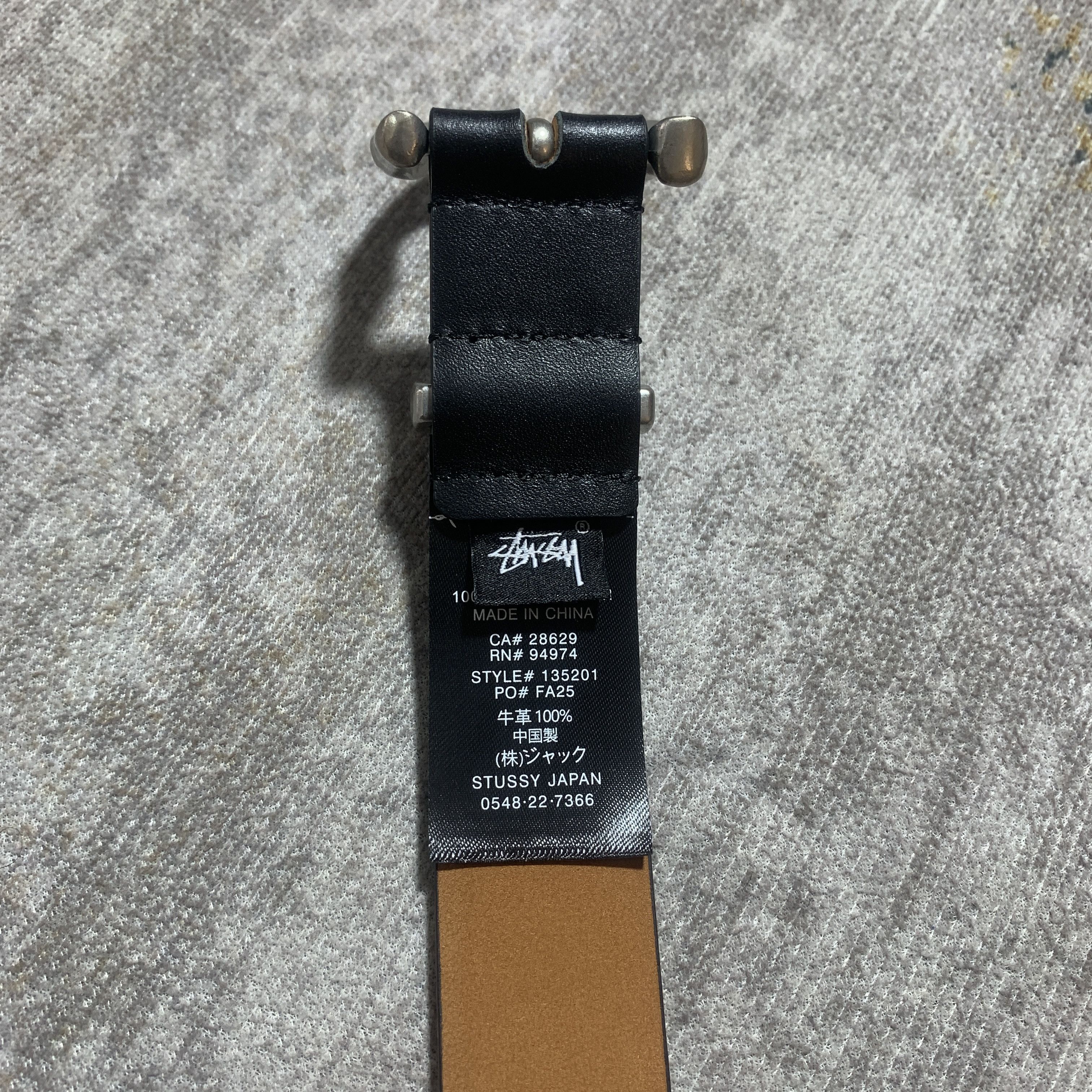 Stussy STUSSY BAMBOO BUCKLE BELT Size ONE SIZE - 4 Thumbnail