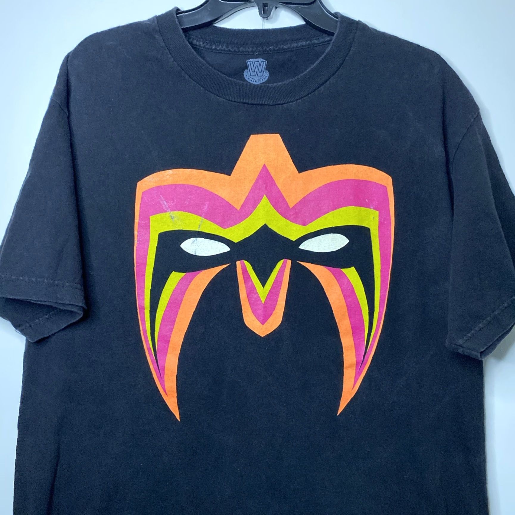 Doublet VINTAGE Ultimate Warrior Wrestling T Shirt Double Sided Mens Large L Black Short Sleeve Cotton WWE Size US L / EU 52-54 / 3 - 2 Thumbnail