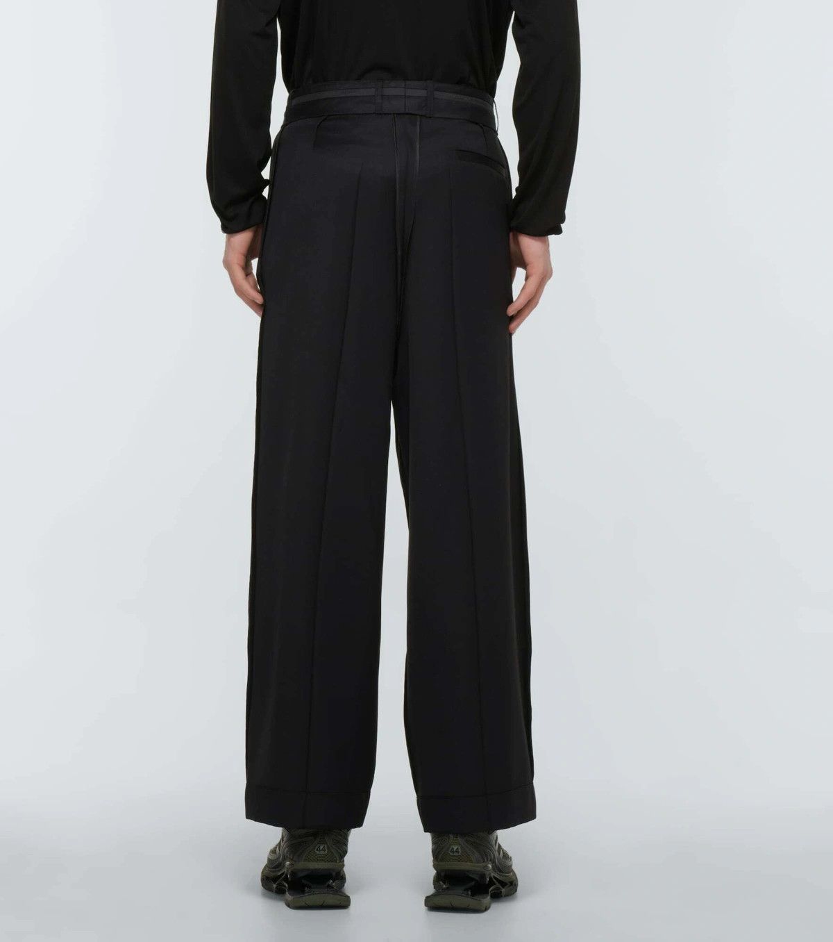 Balenciaga o1s1rm0724 Inside Out Pants in Black Size US 28 / EU 44 - 3 Thumbnail