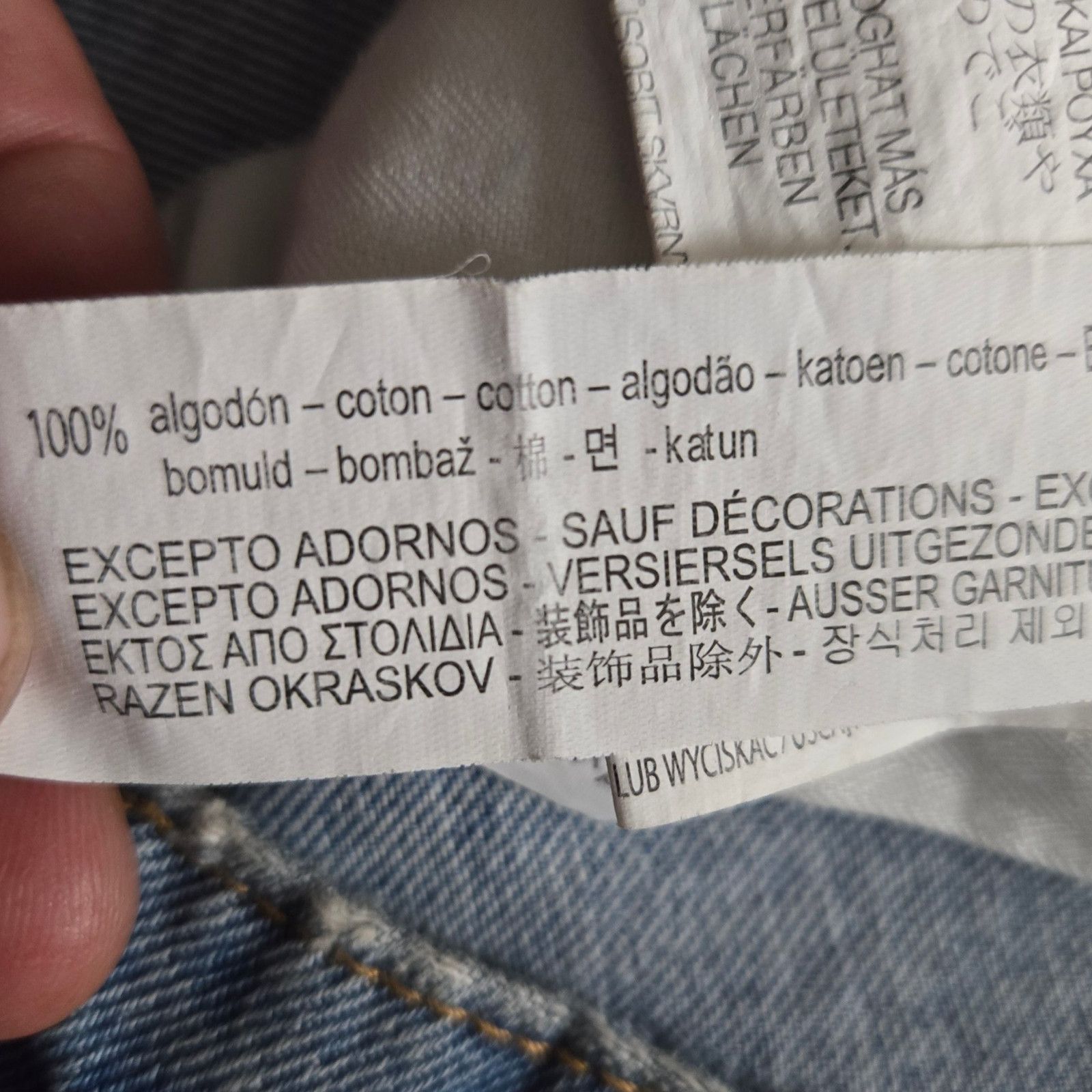 Zara Zara Embroidered Straight Jeans Size 8 Size 30" / US 8 / IT 44 - 10 Thumbnail