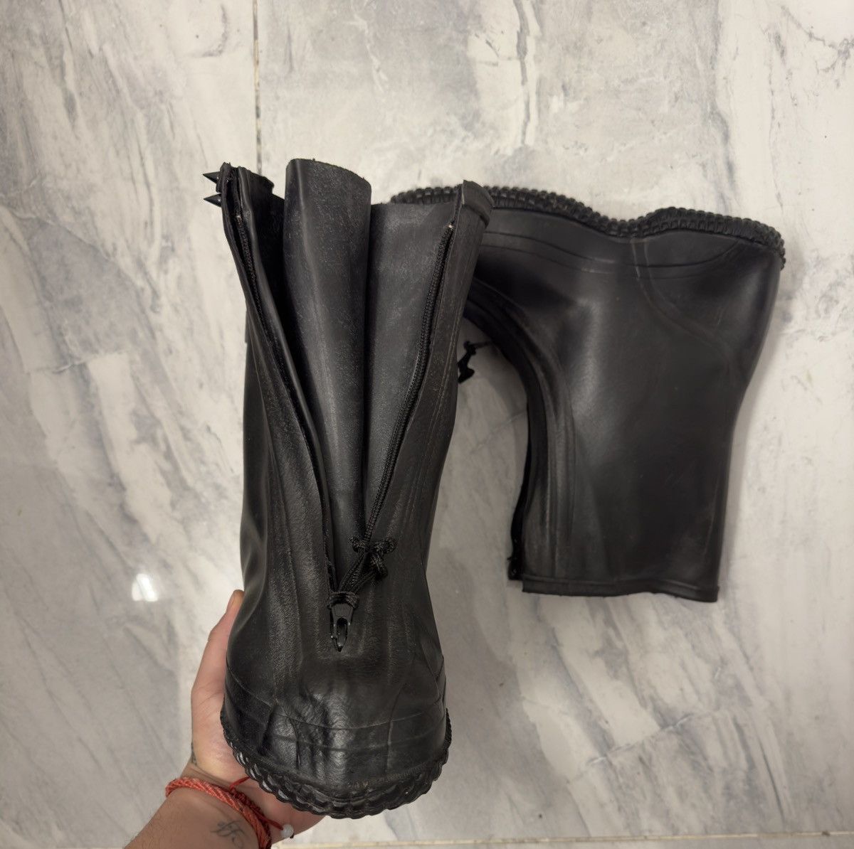 Other Vintage 1980s Spike WaterProof Dune Boots Size US 9.5 / EU 42-43 - 12 Thumbnail