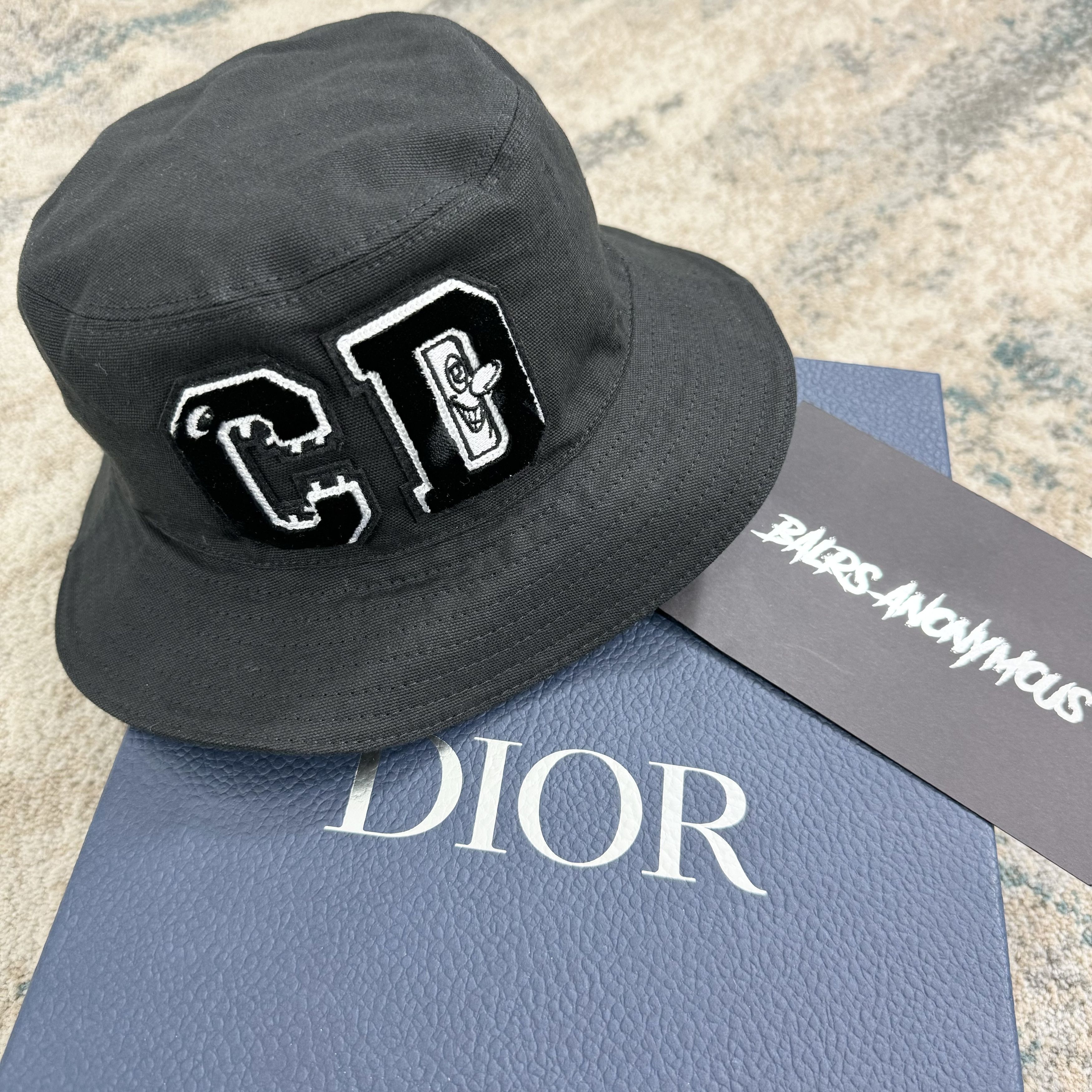 21SS×KENNY SCHARF バケットハット　ブラック dior Lサイズ 21SS×KENNY SCHARF バケットハット ブラック dior Lサイズ 21SS