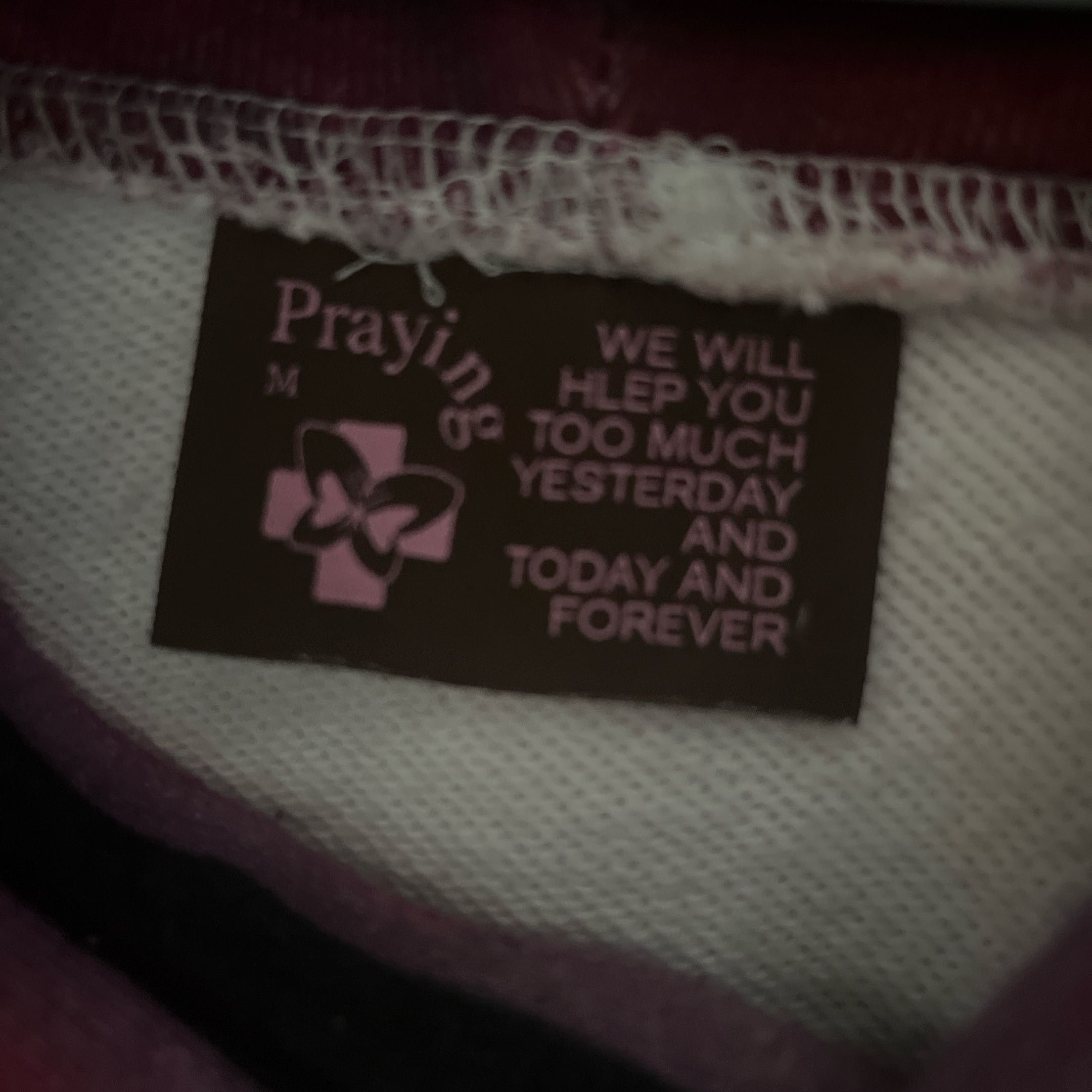 Praying Everytime We Touch Hoodie Size US M / EU 48-50 / 2 - 4 Thumbnail