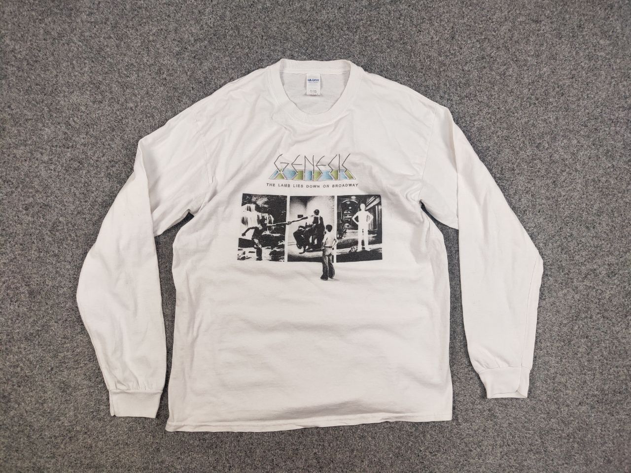 Band Tees Vintage Genesis Lamb Lies Down Broadway Long Sleeve t shirt Size US L / EU 52-54 / 3 - 6 Thumbnail