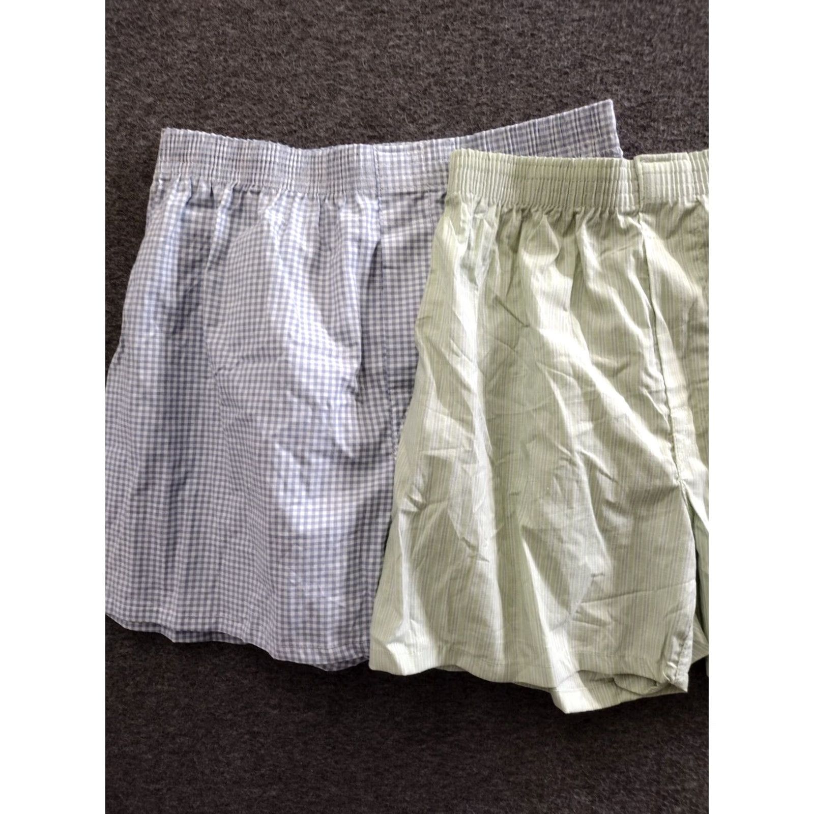 George George Men's Underwear Boxer Shorts 2 Pack Multicolor S Cotton Spandex Polyester, Striped, 2 Piece, Regular, Men, Size S Size 36R - 4 Thumbnail