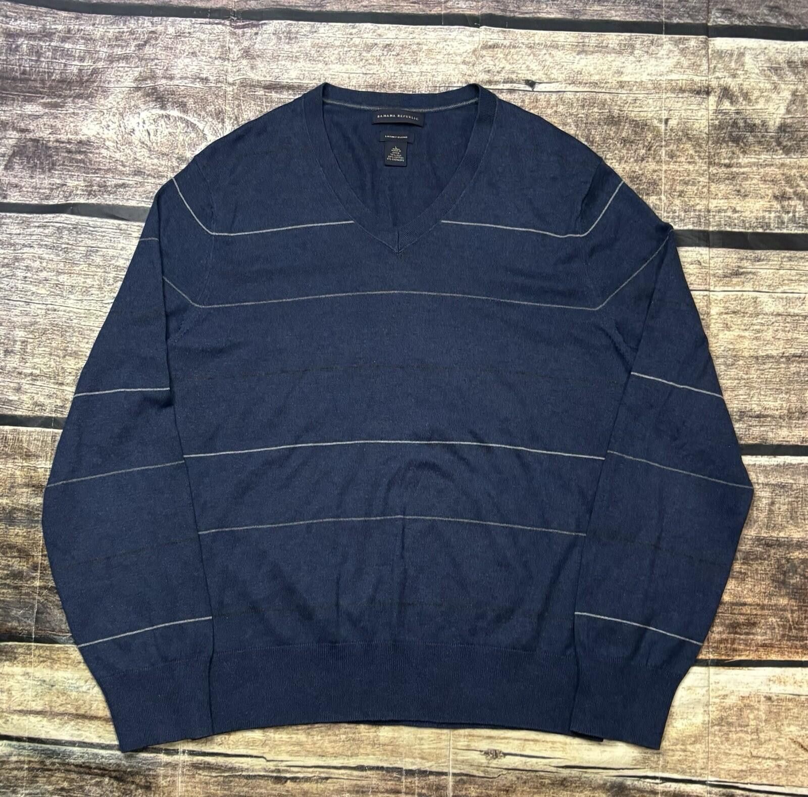 Banana Republic Banana Republic Sweater Mens Large Silk Cotton Cashmere 2011 Size US L / EU 52-54 / 3 - 1 Thumbnail