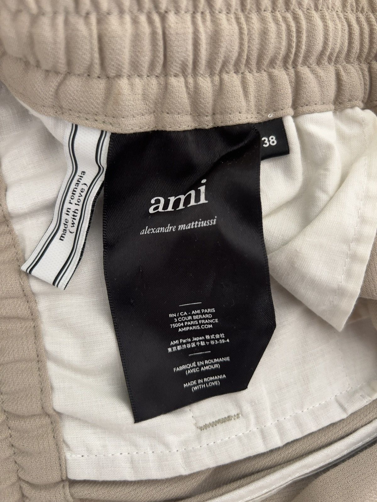 AMI AMI Elasticated Waist Trousers Size US 28 / EU 44 - 7 Thumbnail