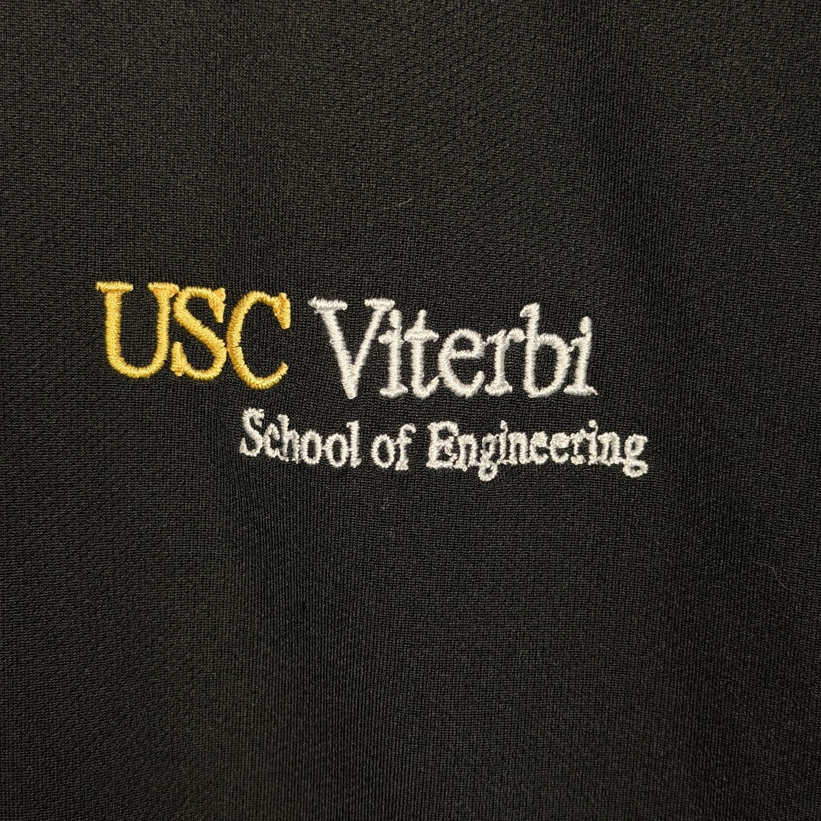 Port Authority USC Southern California Viterbi School Black Polo Men's S Size US S / EU 44-46 / 1 - 3 Thumbnail