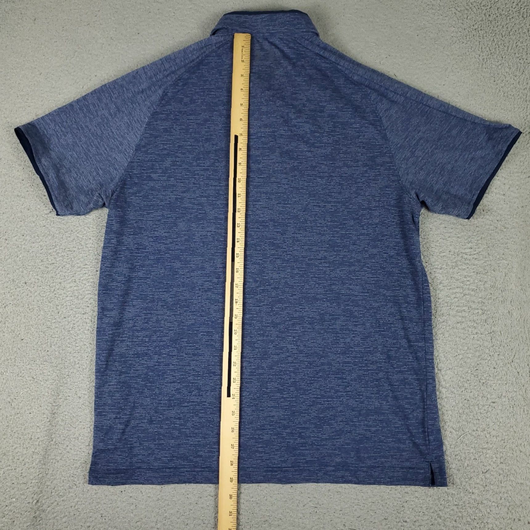 Under Armour Under Armour Polo Shirt Mens Large Blue Short Sleeve Golf Activewear Size US L / EU 52-54 / 3 - 4 Thumbnail