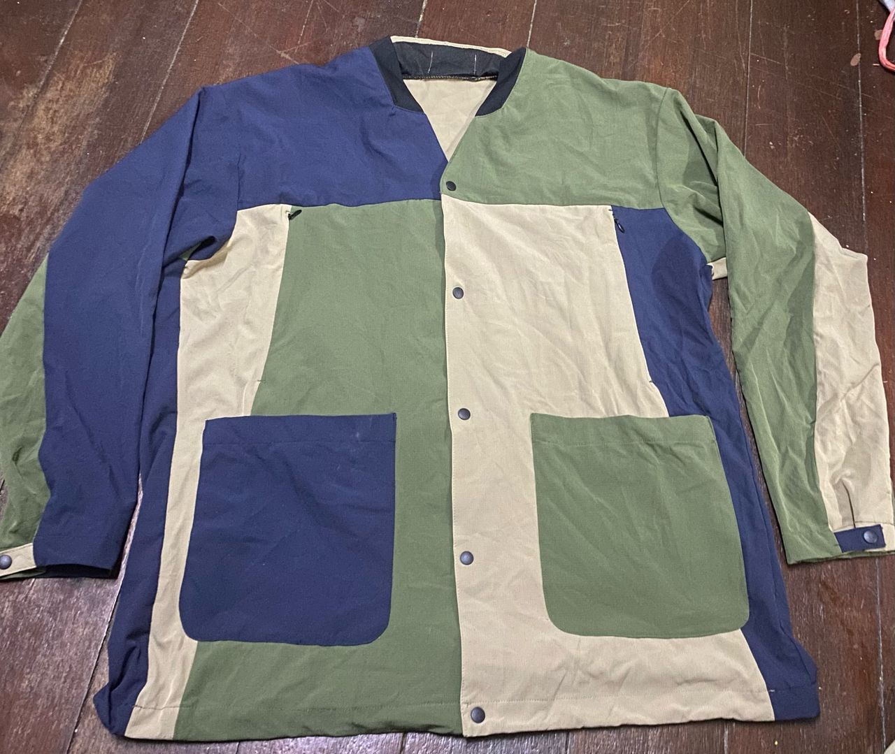 Other Travel shell multicolor snap button jacket by fieldcore Size US L / EU 52-54 / 3 - 8 Thumbnail