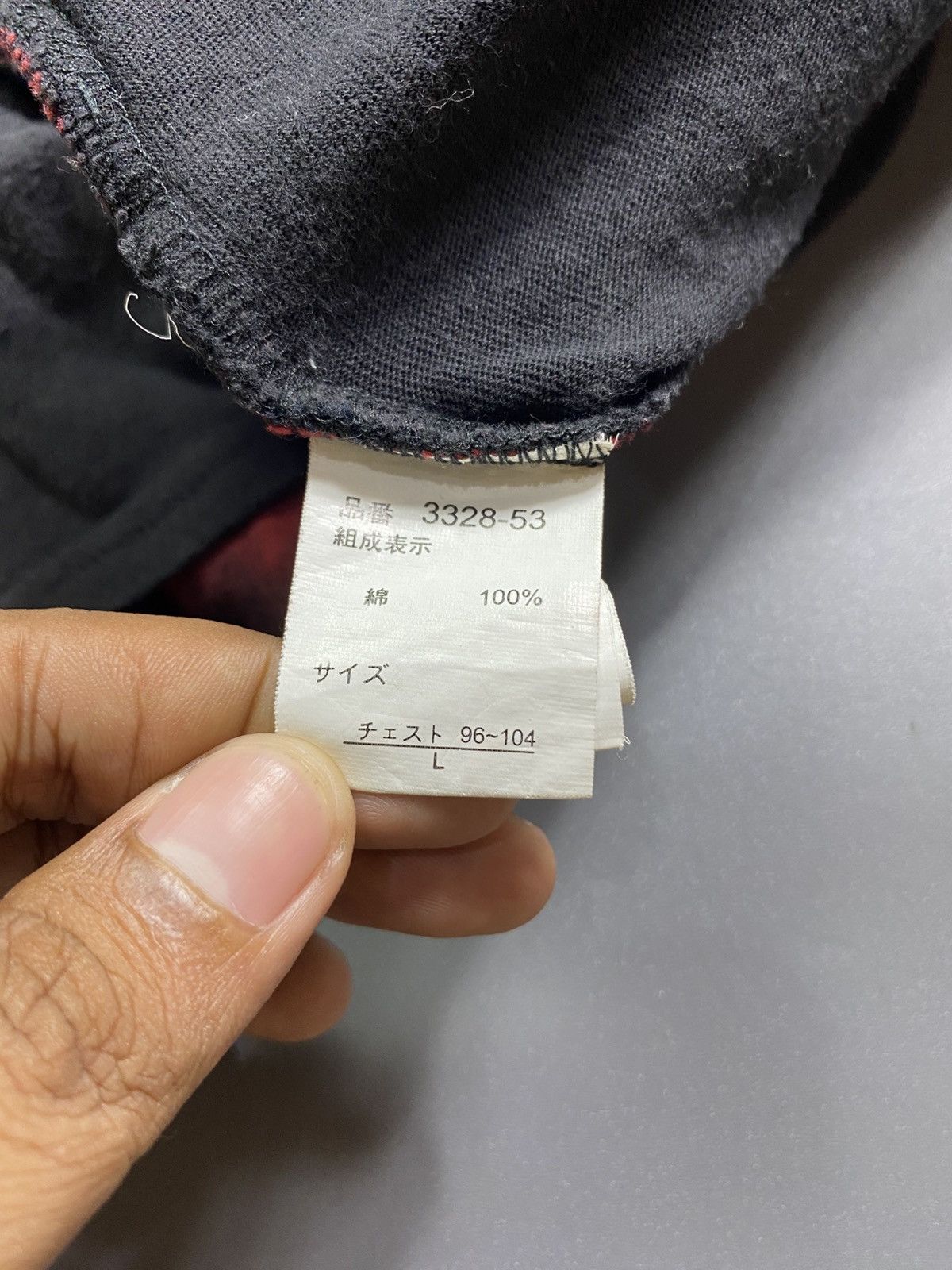 Japanese Brand BerningsSho Punk Style Double layer Longsleeve Size US L / EU 52-54 / 3 - 8 Thumbnail