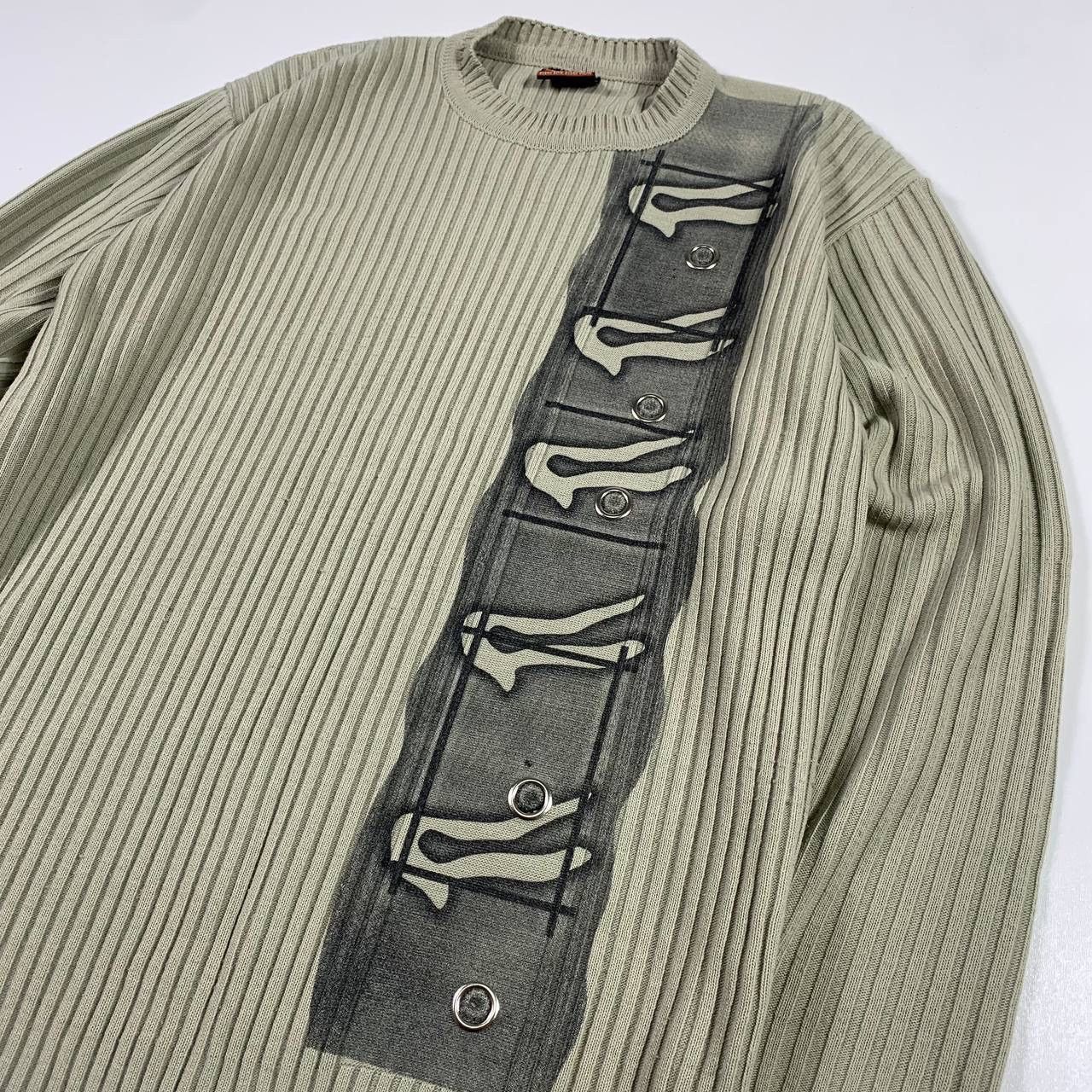 If Six Was Nine vintage avant garde sweater 90s lgb if six was nine style Size US L / EU 52-54 / 3 - 3 Thumbnail