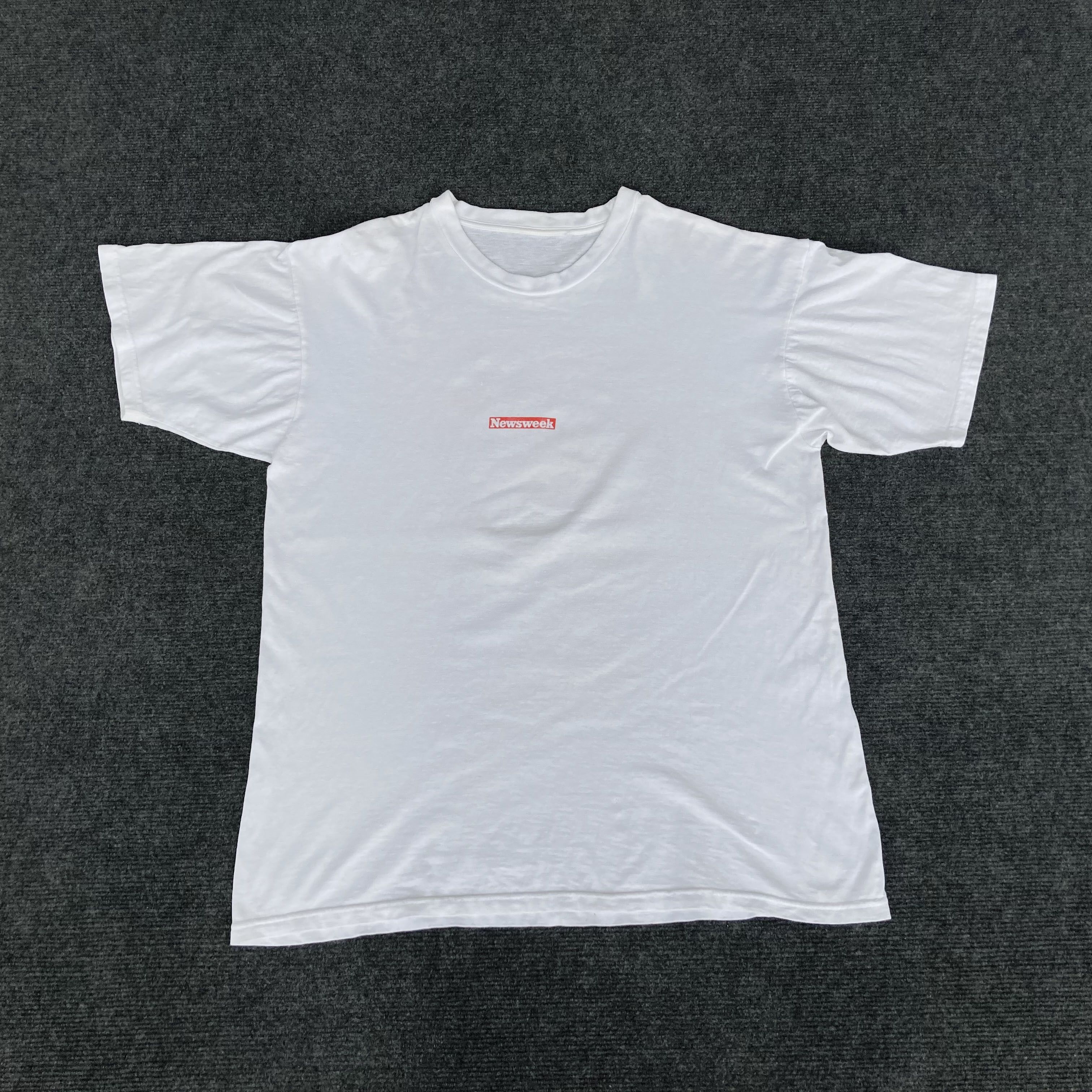 Newsweek Tee News Week Paper Concert Rock T shirt