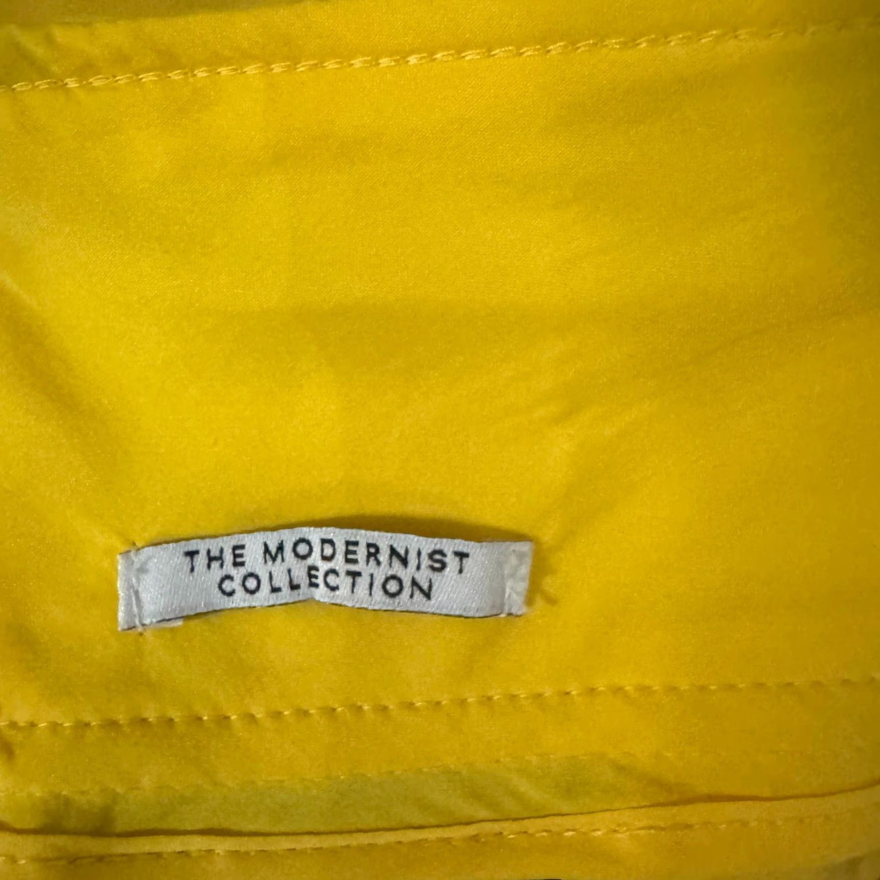 Vintage Lane Bryant Skater Skirt Plus Size 28 Modernist Collection Pockets Flattering Yellow Midi Women Shirts? Size 28" / US 6 / IT 42 - 7 Thumbnail