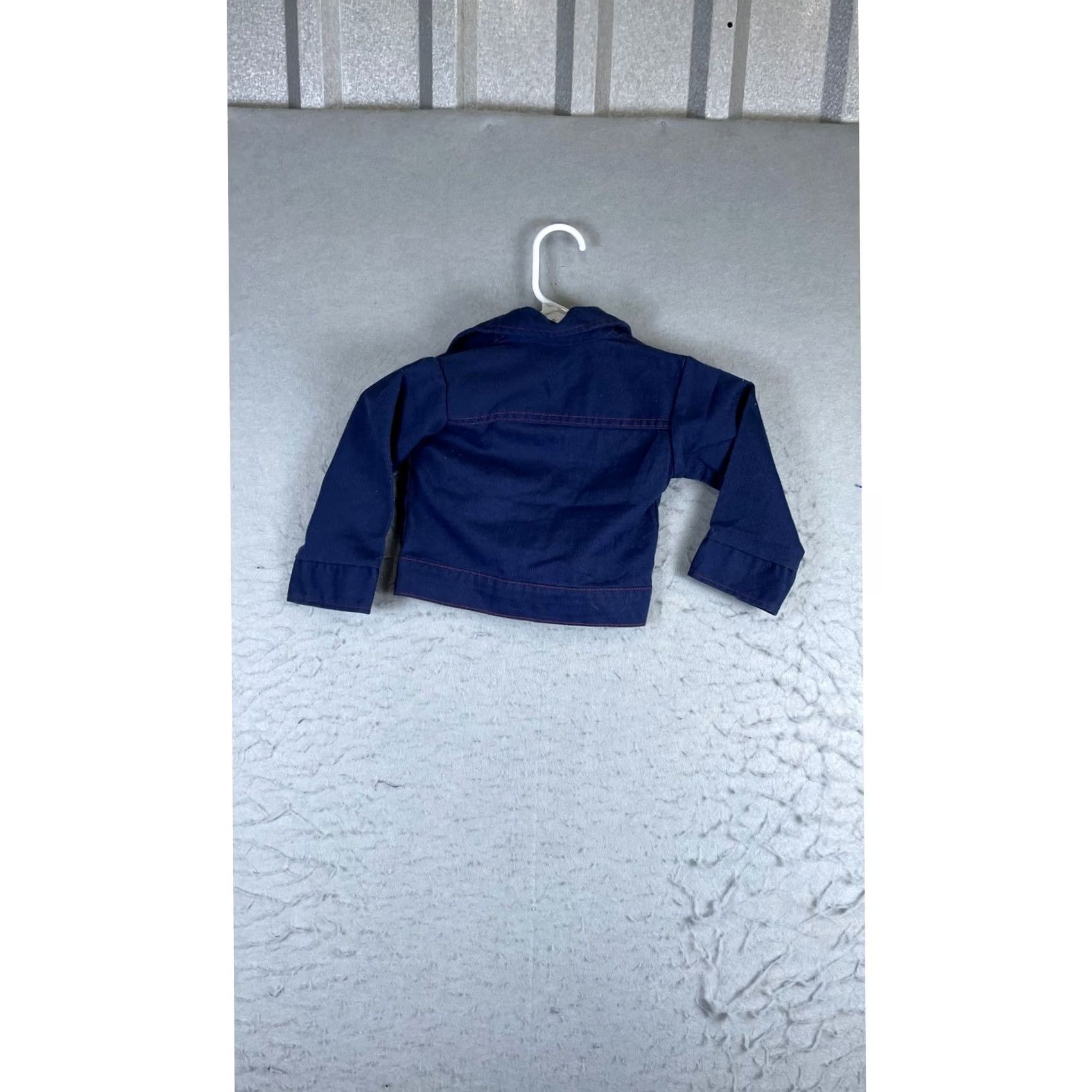 Vintage VINTAGE Billy the Kid Jacket Adult XS Navy Blue Western Denim Mens Size US XS / EU 42 / 0 - 3 Thumbnail
