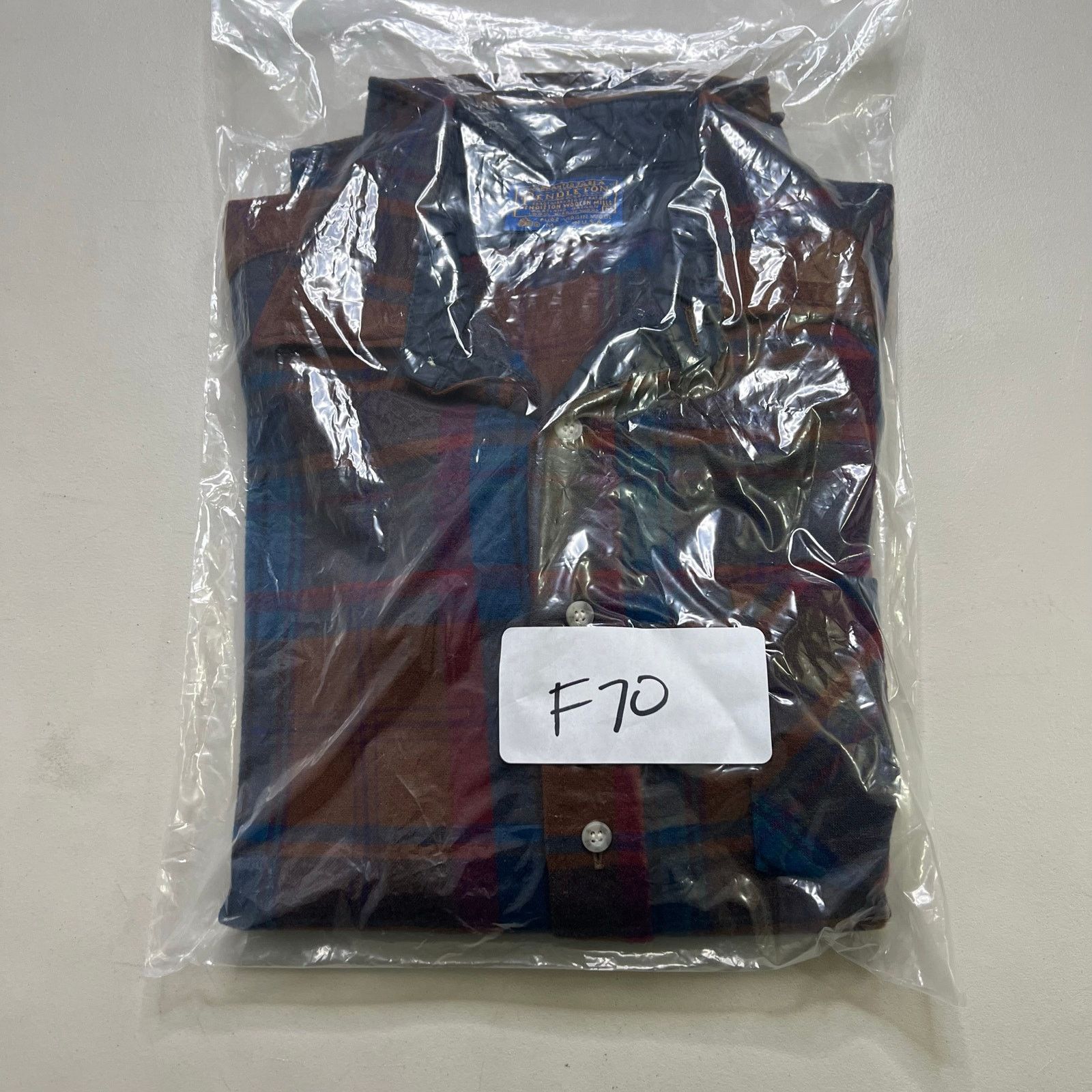 Pendleton Vintage Pendleton Wool Plaid Shirt Quilted Lined USA Size M Size US M / EU 48-50 / 2 - 11 Thumbnail