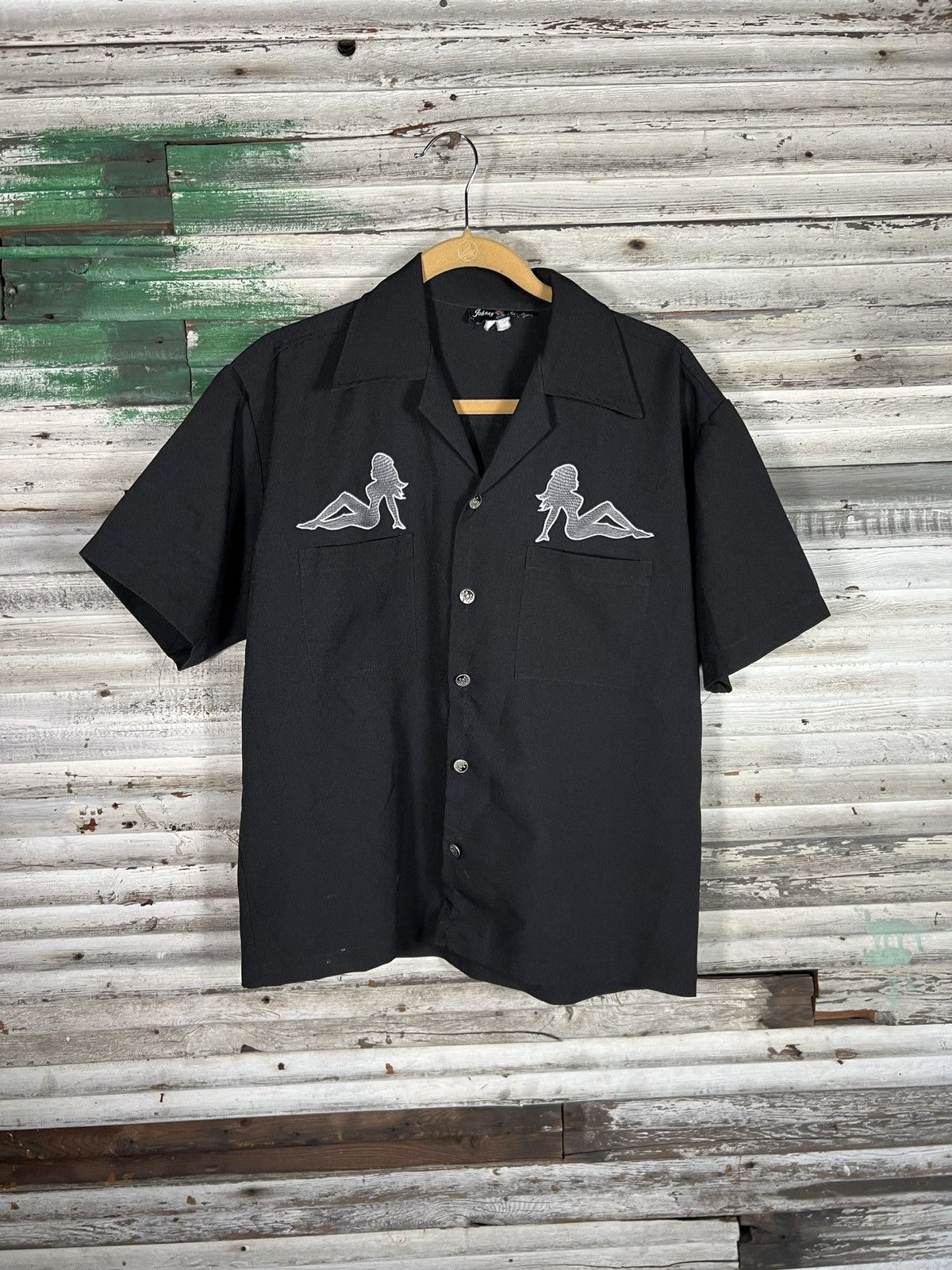 G Classic Embroidered Button-Up Shirt main image 0