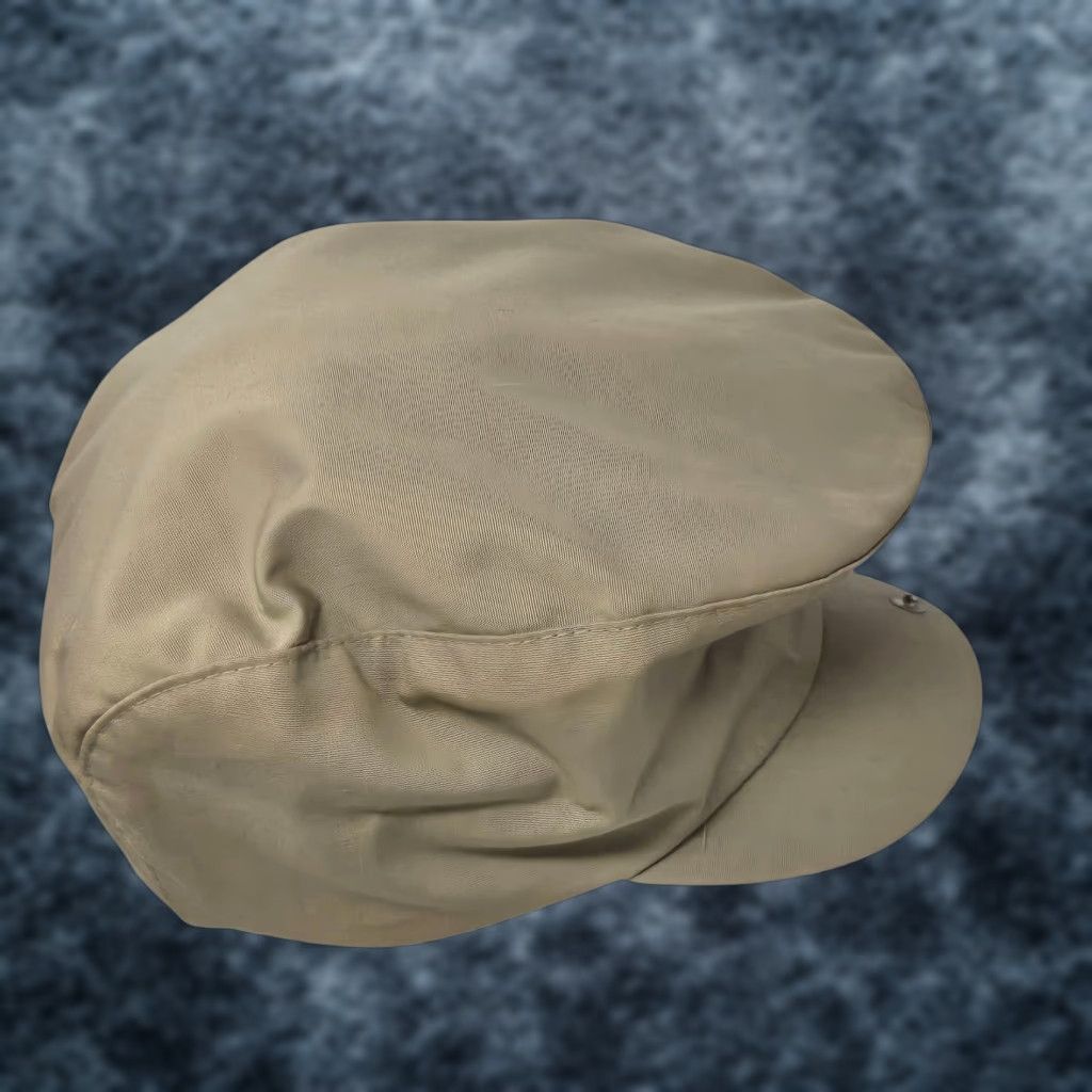 Vintage VINTAGE United Hatters Cap Millinery Tan Military Hunting Hat Small Size ONE SIZE - 1 Thumbnail