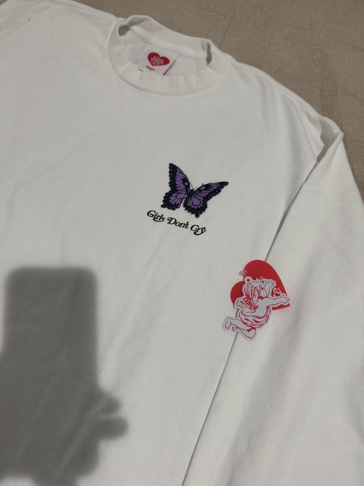 トップス DSML VERDY Girls Don't Cry Butterfly Tee Girls Don't Cry DSM Butterfly Tシャツ verdy - メルカリ