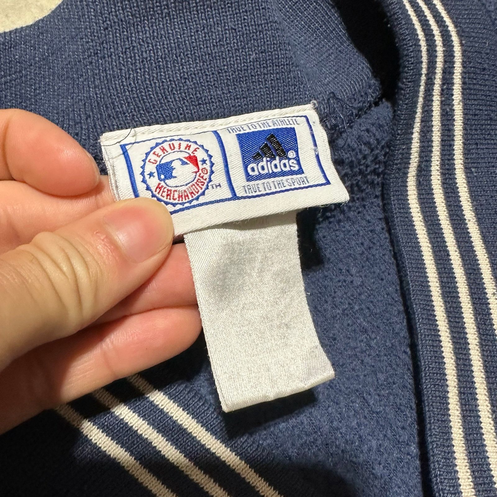 Adidas Vintage Yankees Adidas Fleece Jacket size XXL in Men Size US XXL / EU 58 / 5 - 3 Thumbnail