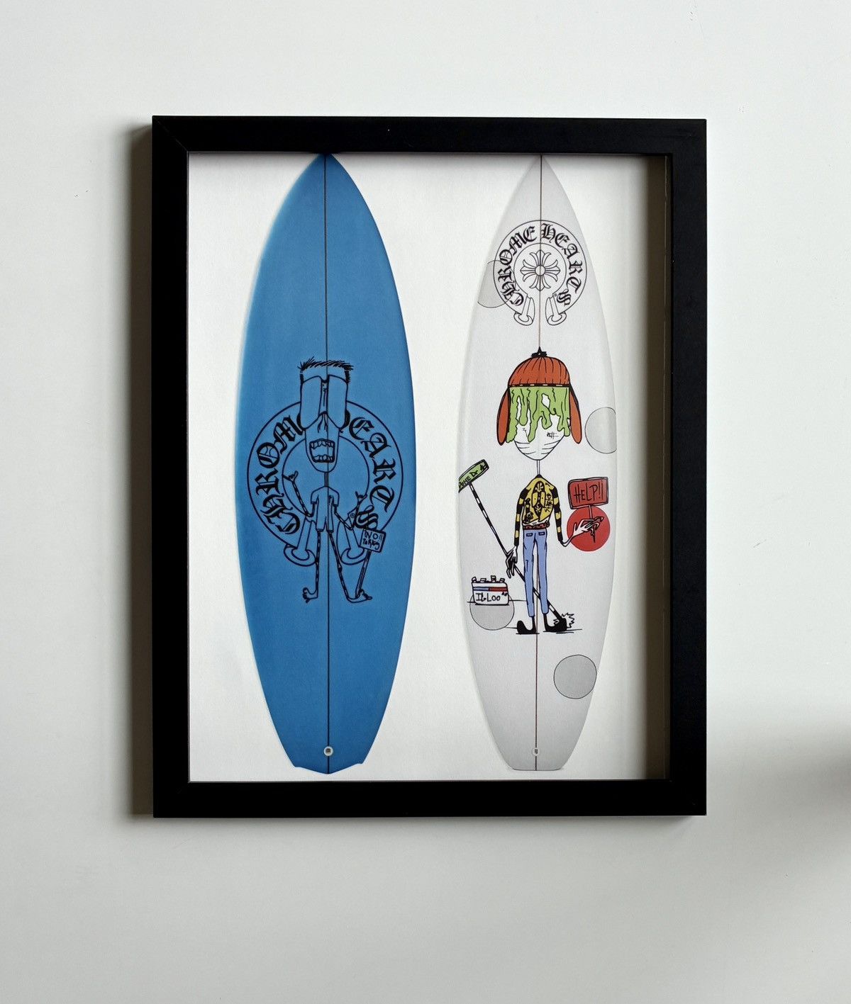Chrome Hearts Chrome Hearts surfboard photo 9x11 Framed poster Size ONE SIZE - 1 Thumbnail