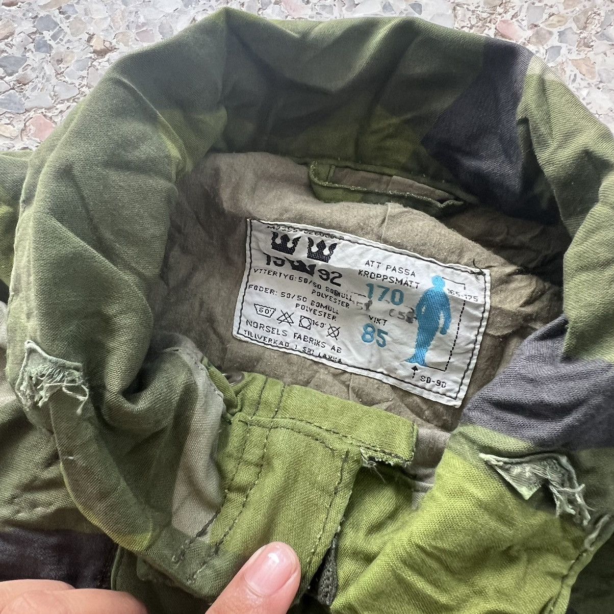 Vintage Field jacket camouflage M90 Army Size US M / EU 48-50 / 2 - 4 Thumbnail