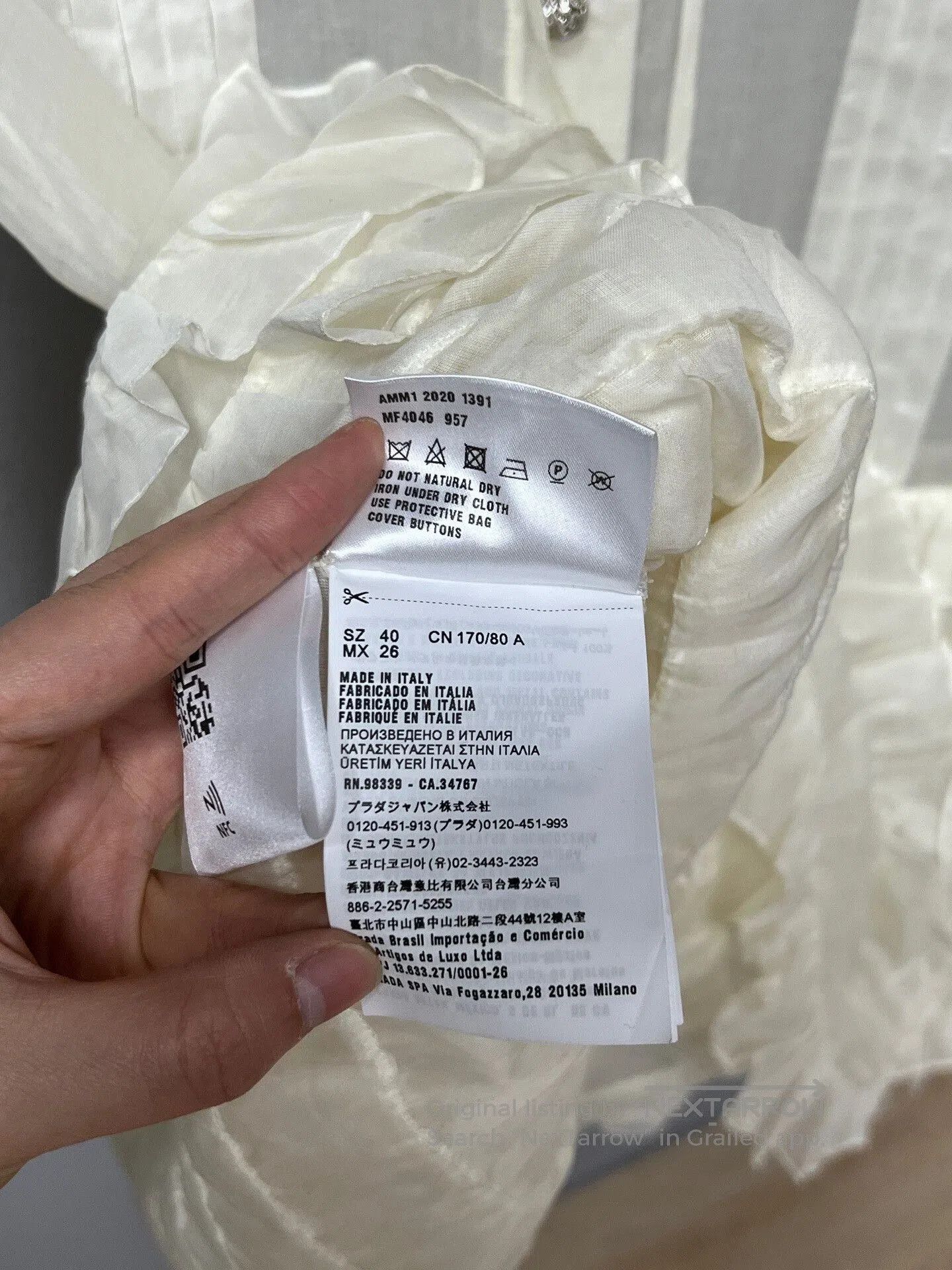 Miu Miu white lace cake dress by Miu Miu. Size M / US 6-8 / IT 42-44 - 5 Thumbnail