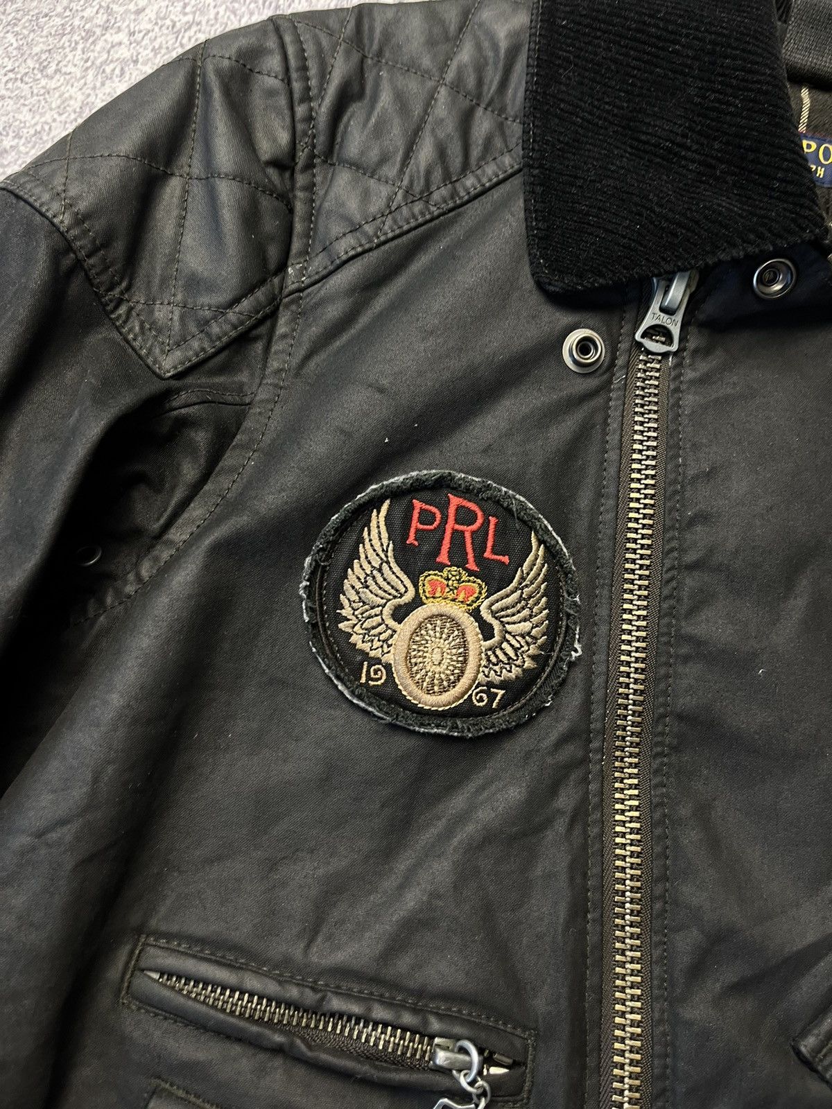Polo Ralph Lauren Polo Ralph Lauren Double Riders Oiled Leather Jacket Size US S / EU 44-46 / 1 - 9 Thumbnail