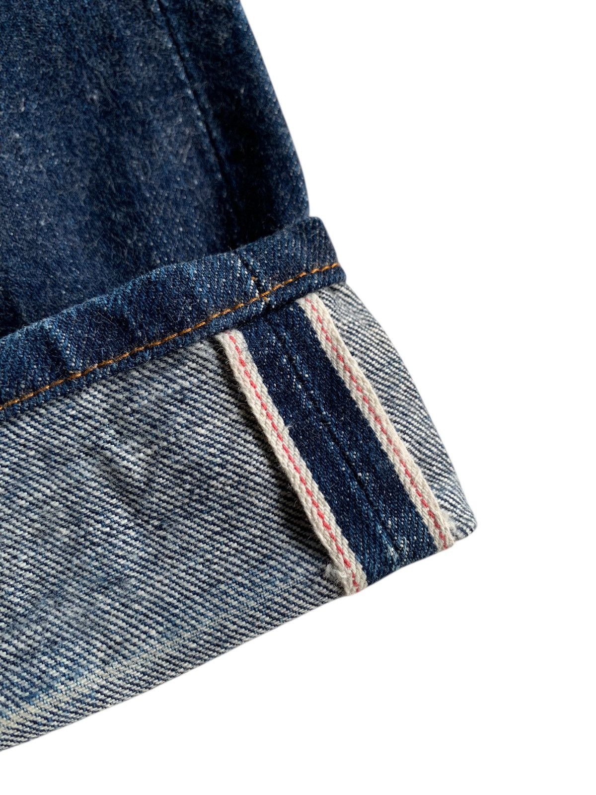 Kapital VINTAGE LEVIS BIG E 502 SELVEDGE DISTRESSED DENIM Size US 28 / EU 44 - 7 Thumbnail