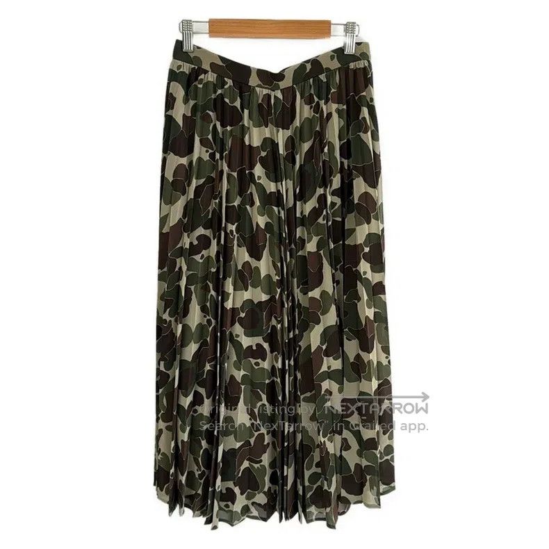 Junya Watanabe Junya Watanabe size S Camouflage Pleated Skirt Size 25" / US 0 / IT 36 - 1 Thumbnail