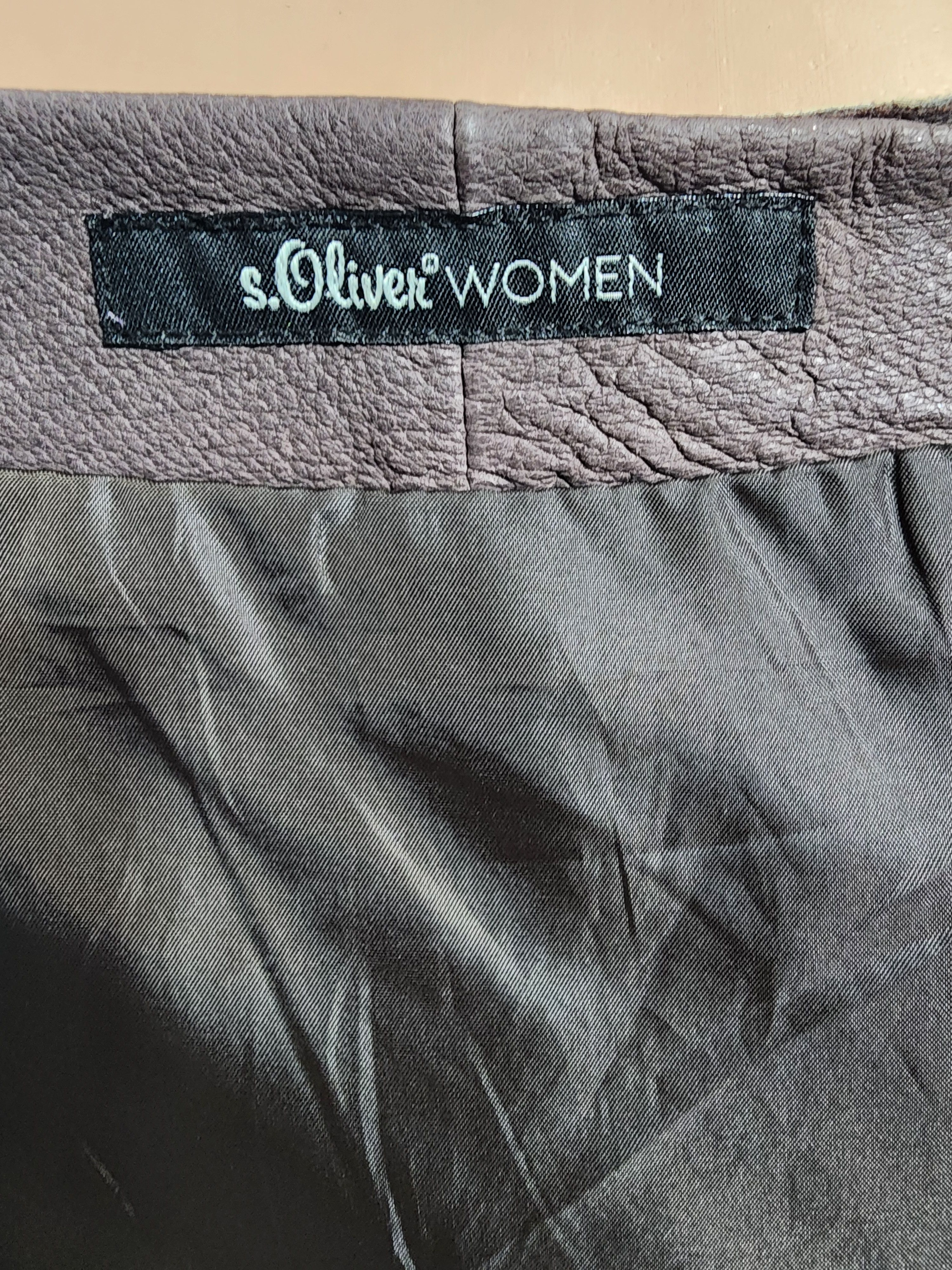 Other Brown Suede Leather Skirt: 30" Waist Size 30" / US 8 / IT 44 - 8 Thumbnail