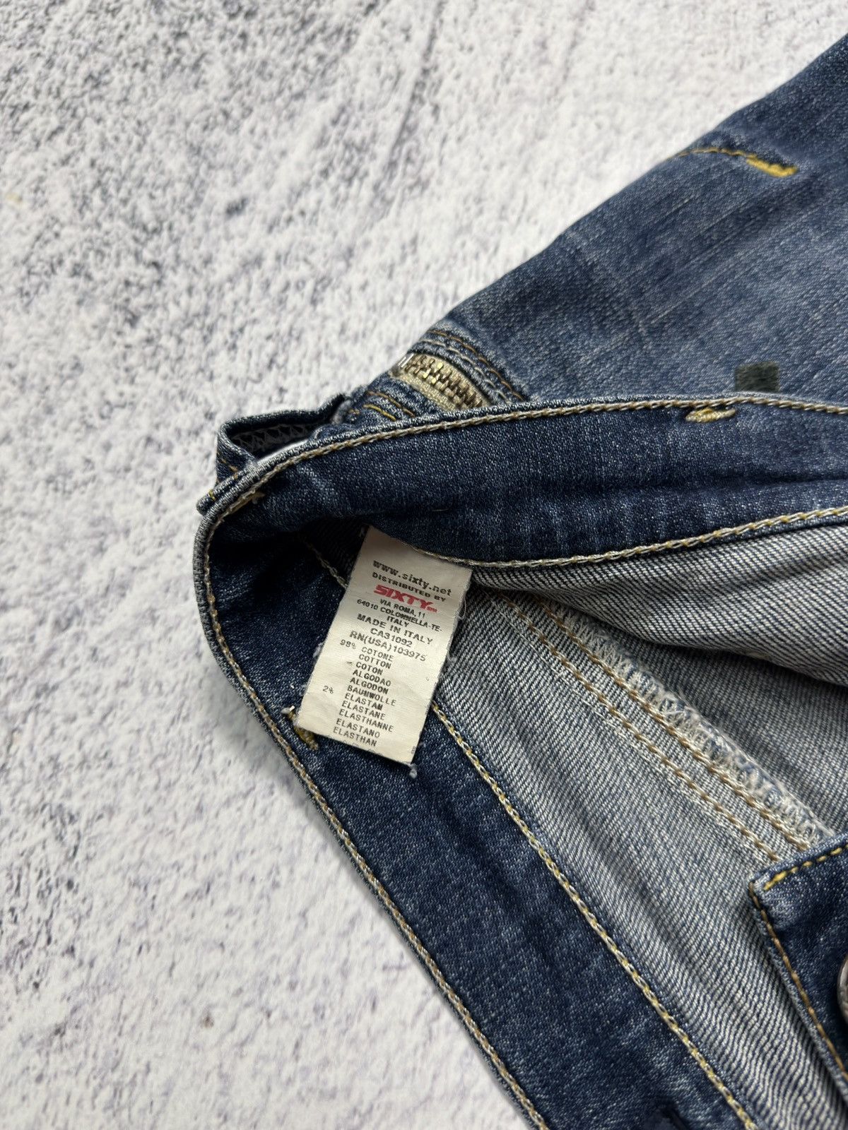 Miss Sixty Vintage Y2K Miss Sixty Denim Low Rise Mini Skirt Size M Size 27" / US 4 / IT 40 - 7 Thumbnail