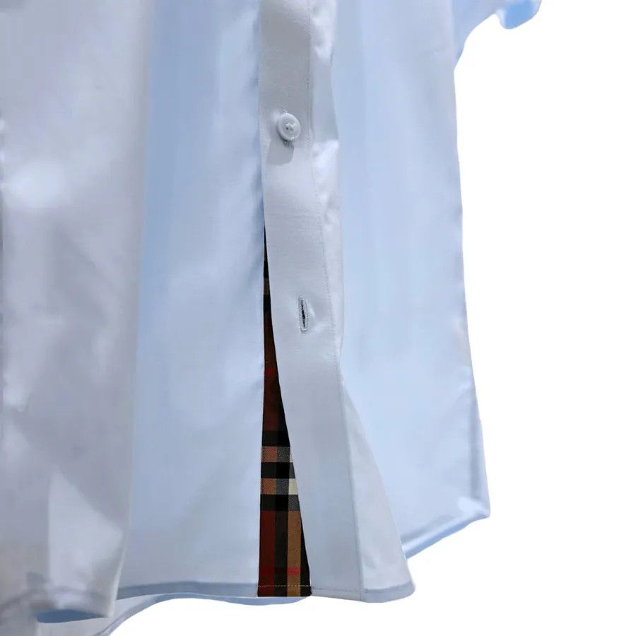Burberry o1w1db10326 Casual Shirt in Light Blue Size US XS / EU 42 / 0 - 3 Thumbnail